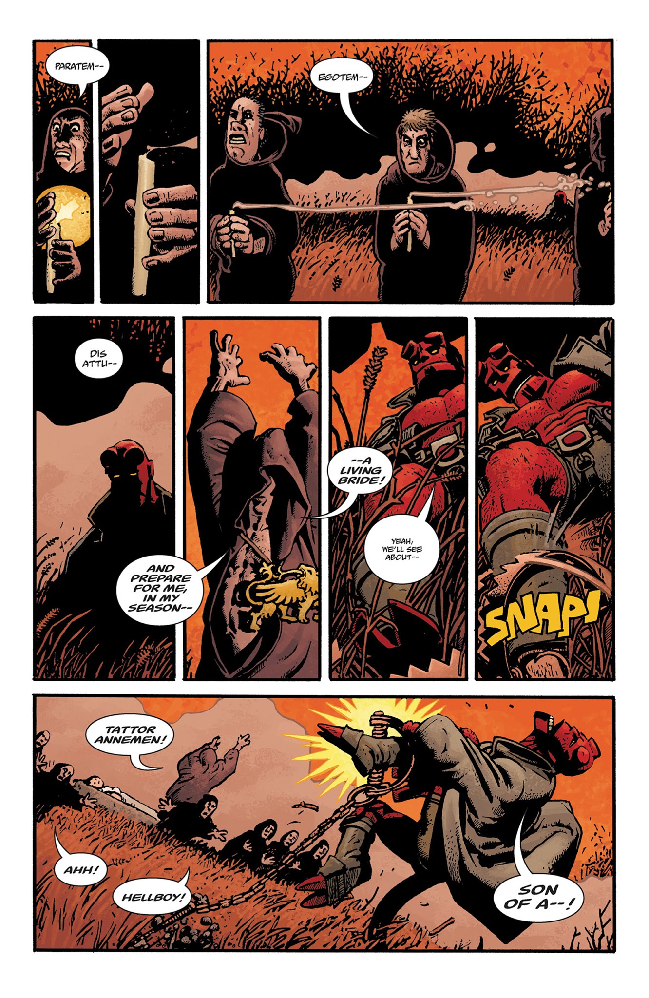 Read online Hellboy: The Bride Of Hell  and Others comic -  Issue # TPB - 122