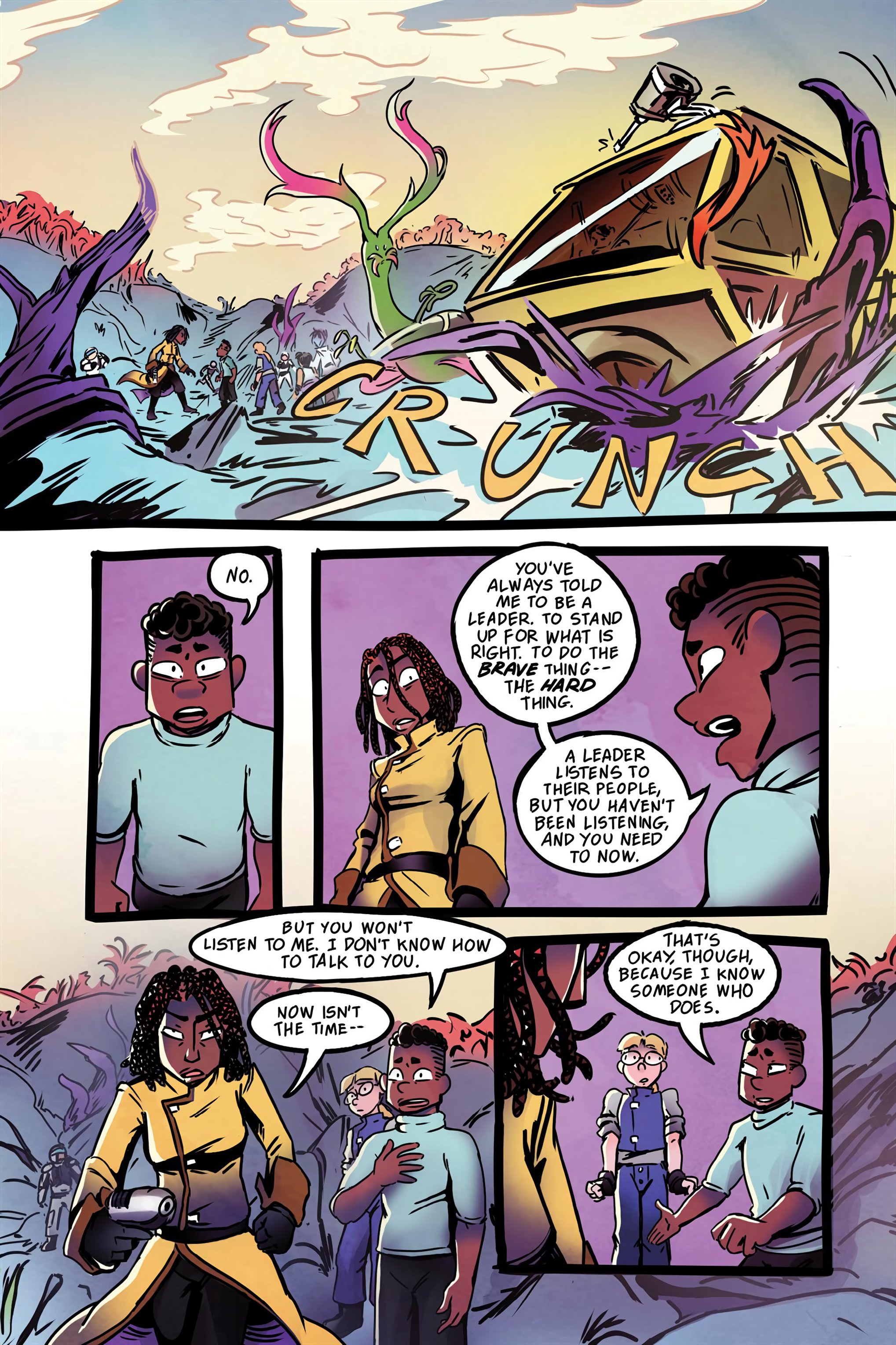 Read online Cosmic Cadets: Contact! comic -  Issue # TPB (Part 2) - 44