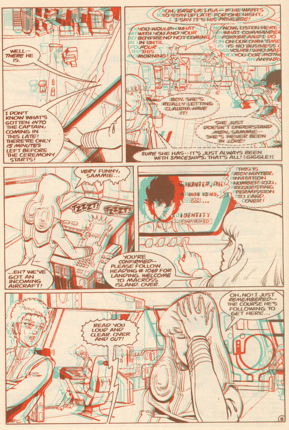 Read online Robotech in 3-D comic -  Issue # Full - 10