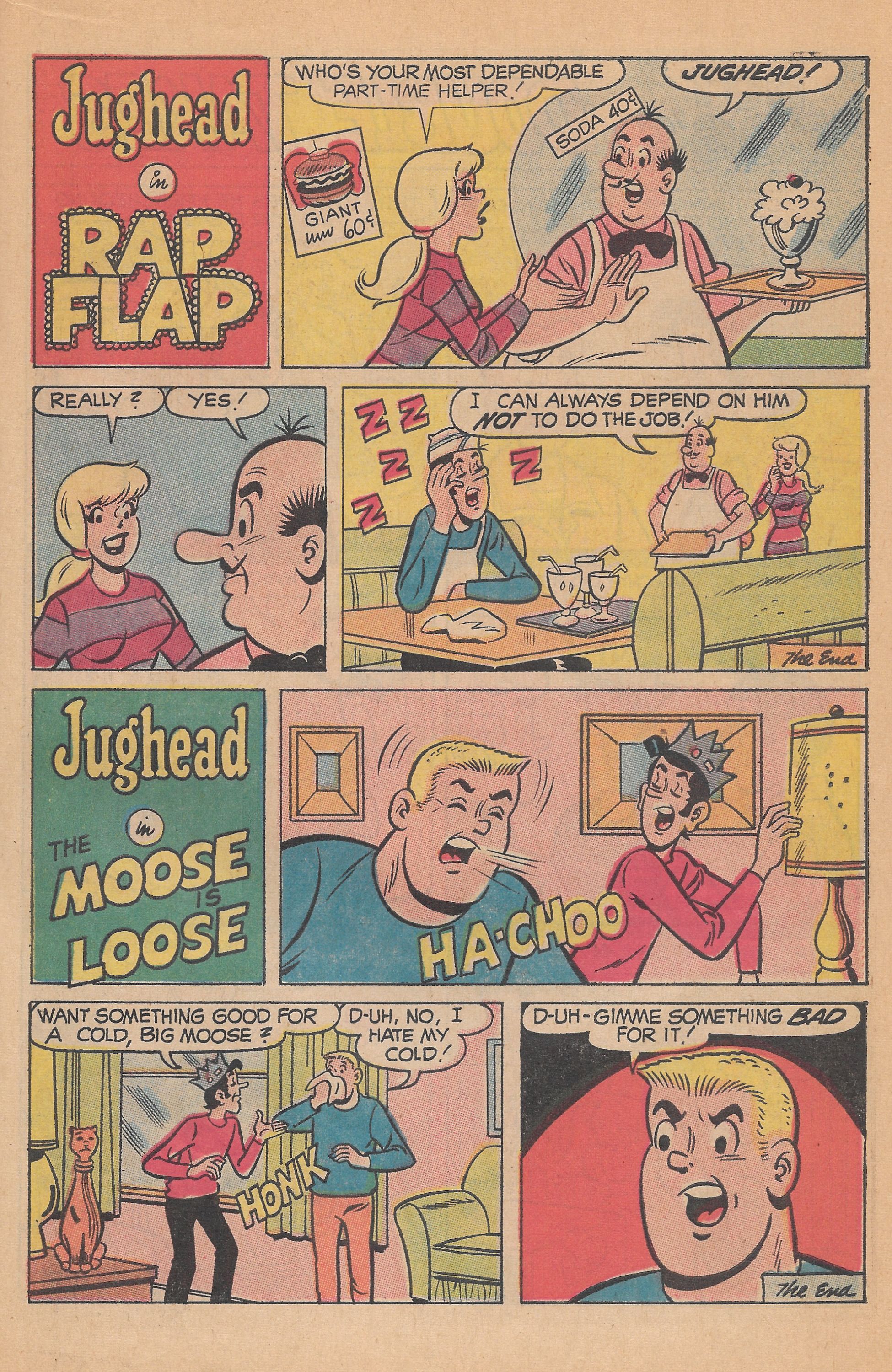 Read online Jughead's Jokes comic -  Issue #19 - 47