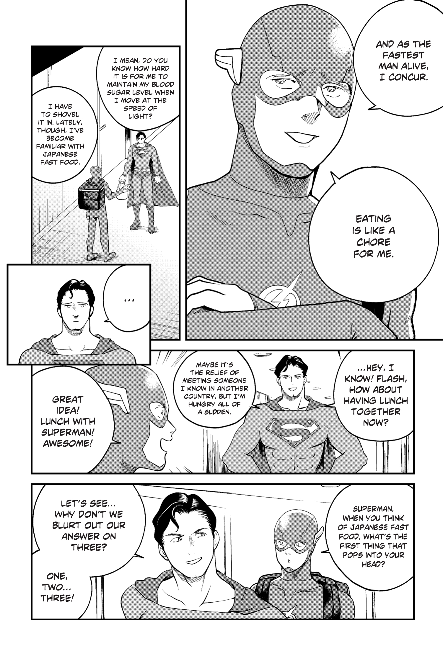 Read online Superman vs. Meshi comic -  Issue #9 - 9