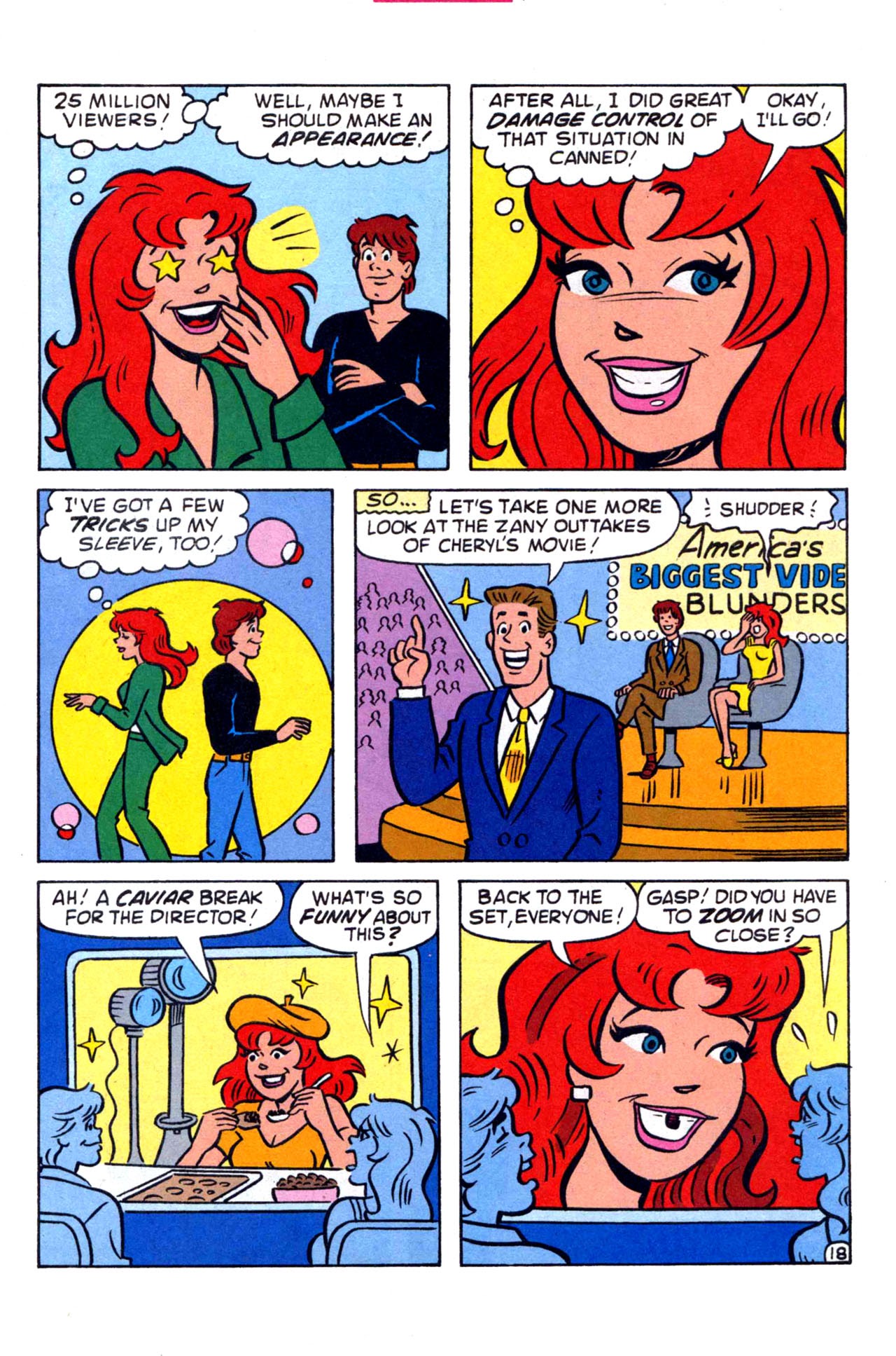 Read online Cheryl Blossom (Goes Hollywood) comic -  Issue #3 - 29