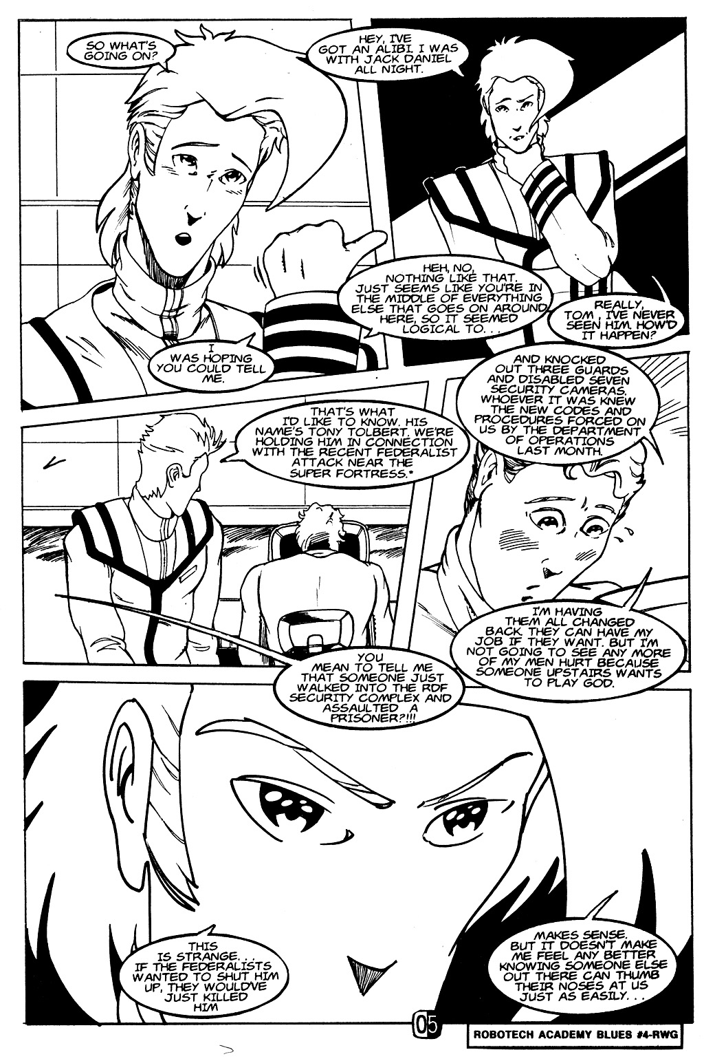 Read online Robotech: Return to Macross comic -  Issue #32 - 7