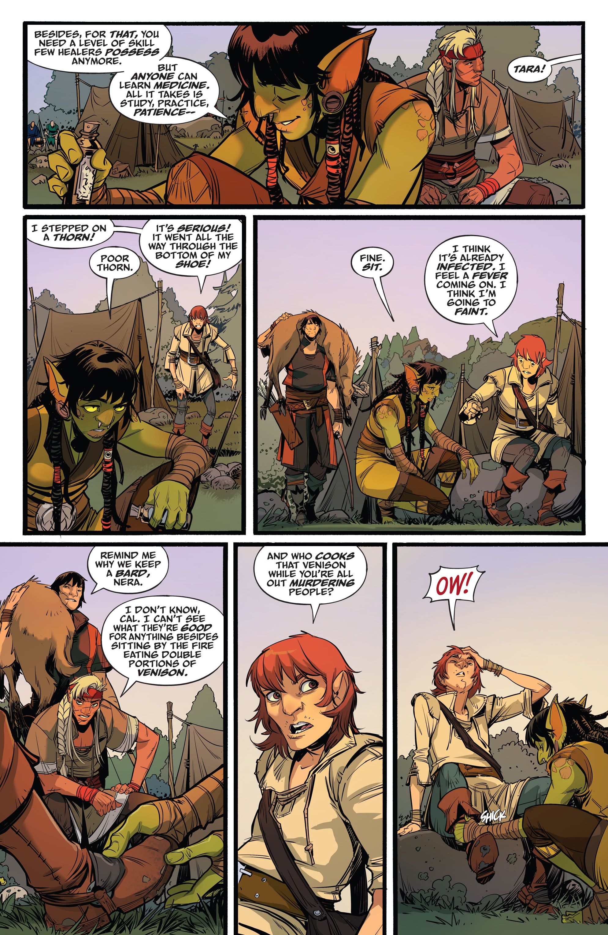 Read online The Hunger and the Dusk comic -  Issue #4 - 8