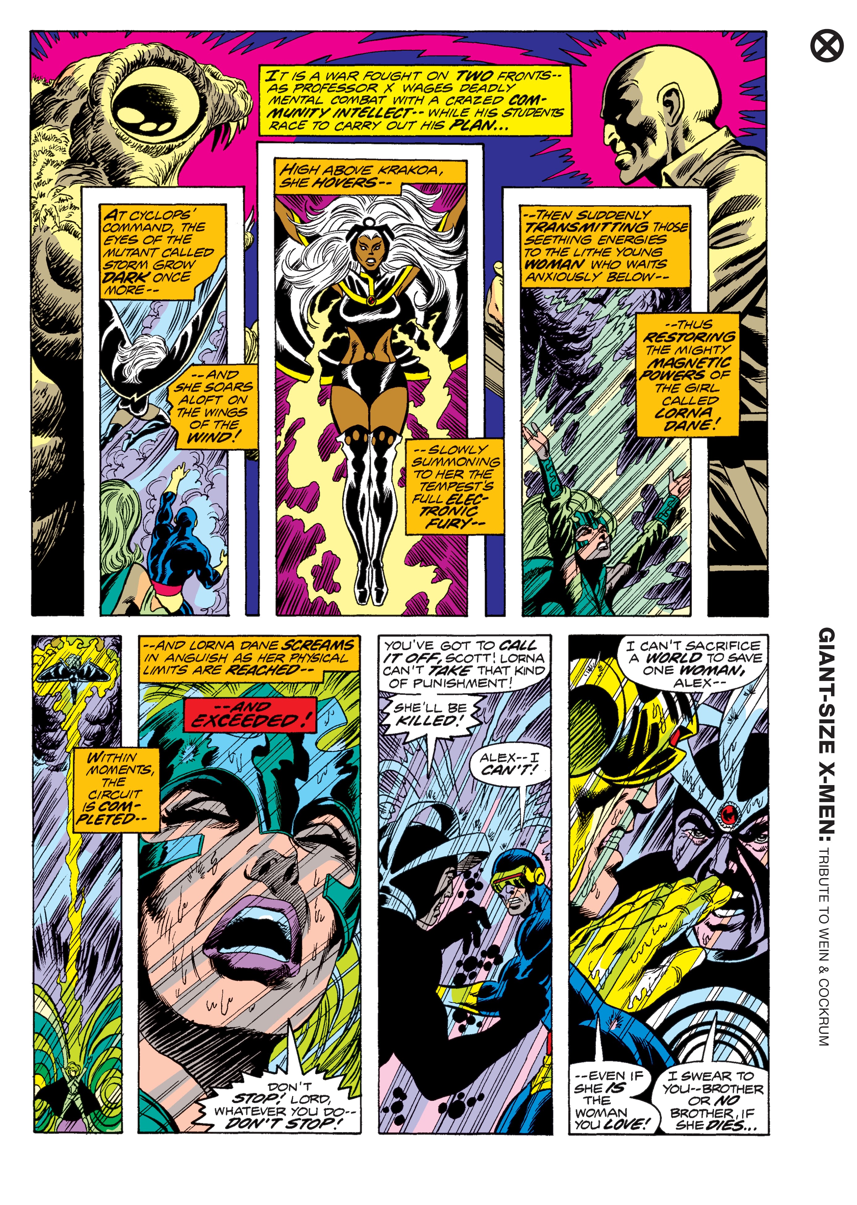 Read online Giant-Size X-Men: Tribute To Wein & Cockrum Gallery Edition comic -  Issue # TPB (Part 1) - 74