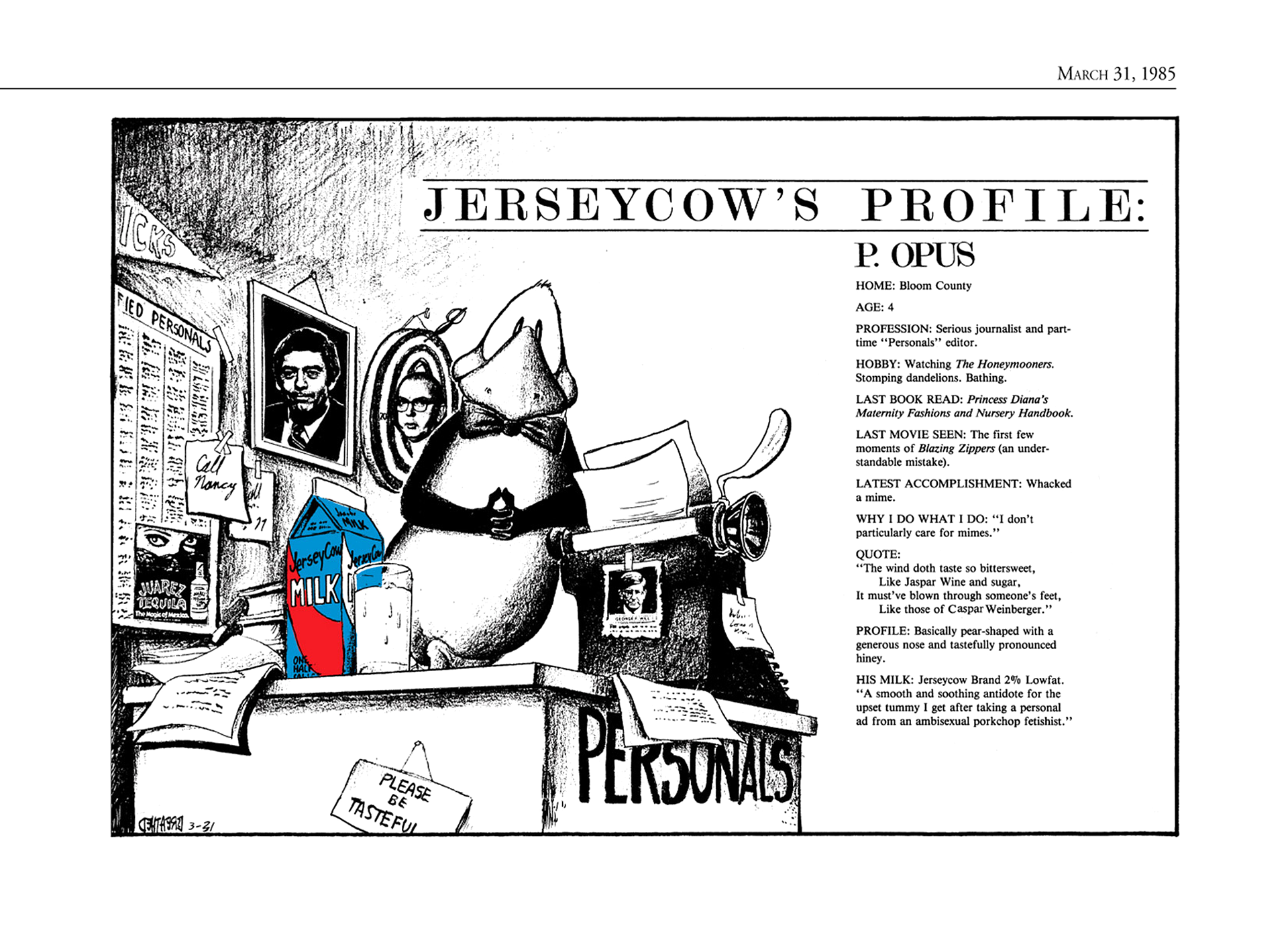 Read online The Bloom County Digital Library comic -  Issue # TPB 5 (Part 1) - 98