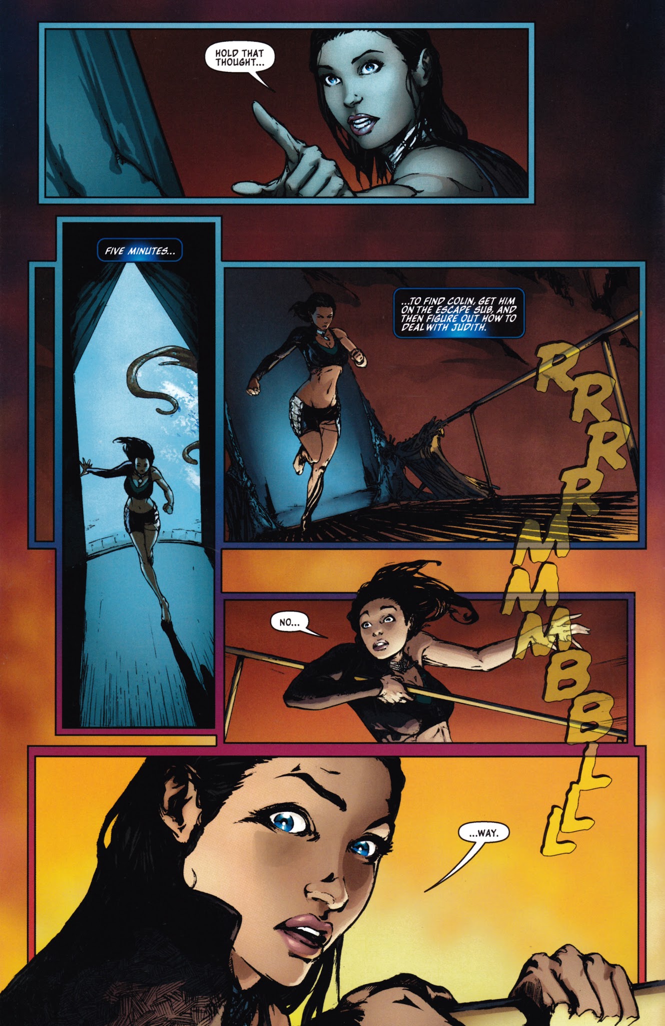 Read online Michael Turner's Fathom comic -  Issue #9 - 8