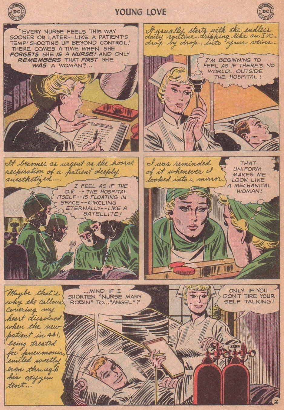 Read online Young Love (1963) comic -  Issue #50 - 22