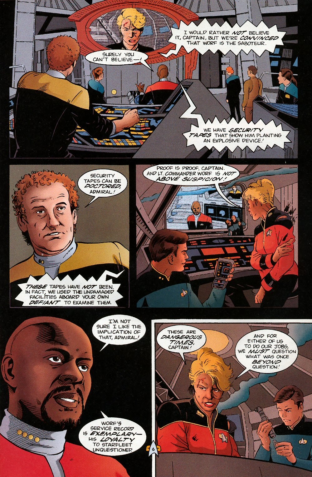 Read online Star Trek: Deep Space Nine: Worf Special comic -  Issue # Full - 9