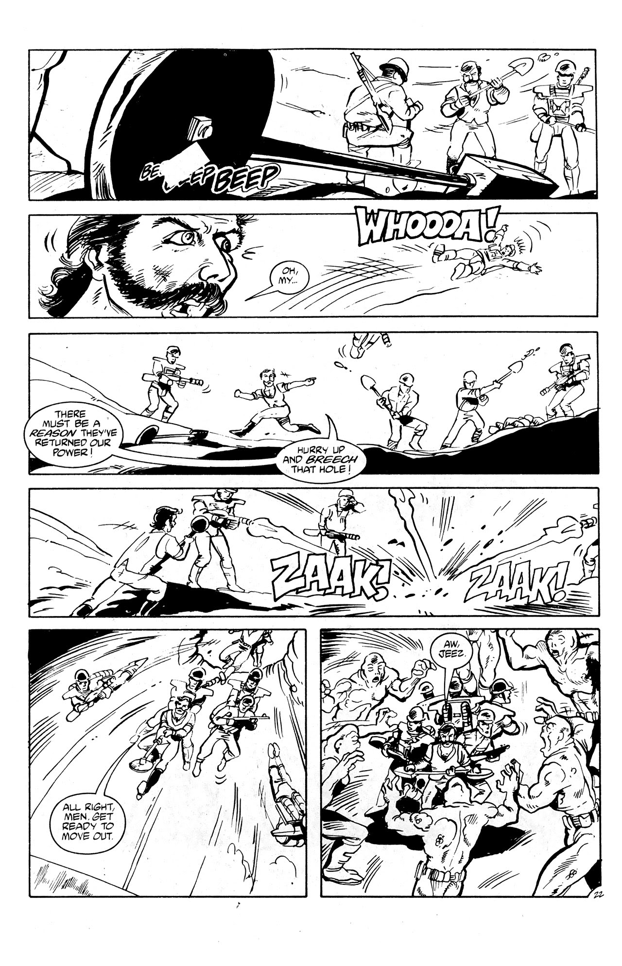 Read online Invaders From Mars (1990) comic -  Issue #3 - 24