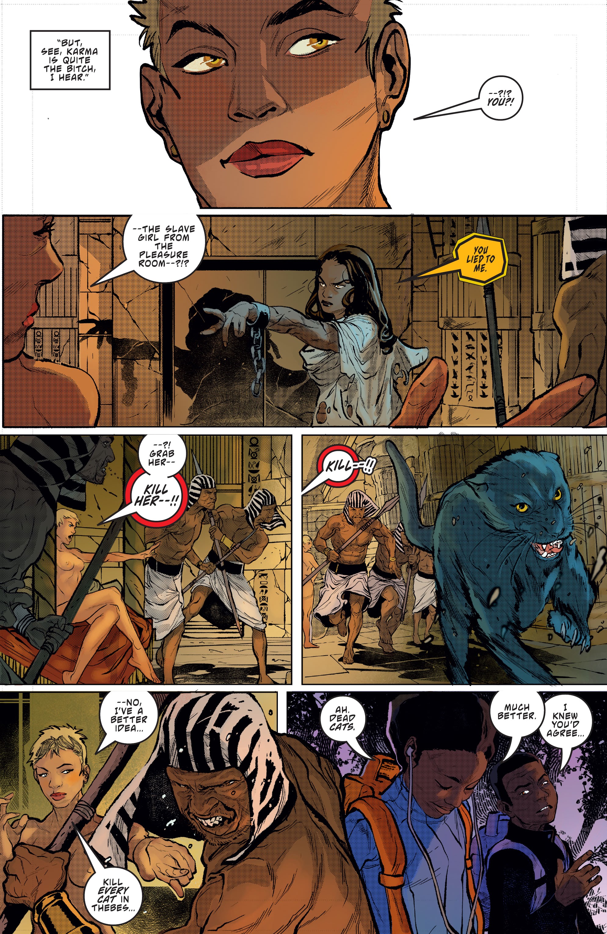 Read online Sacred Six comic -  Issue #4 - 11