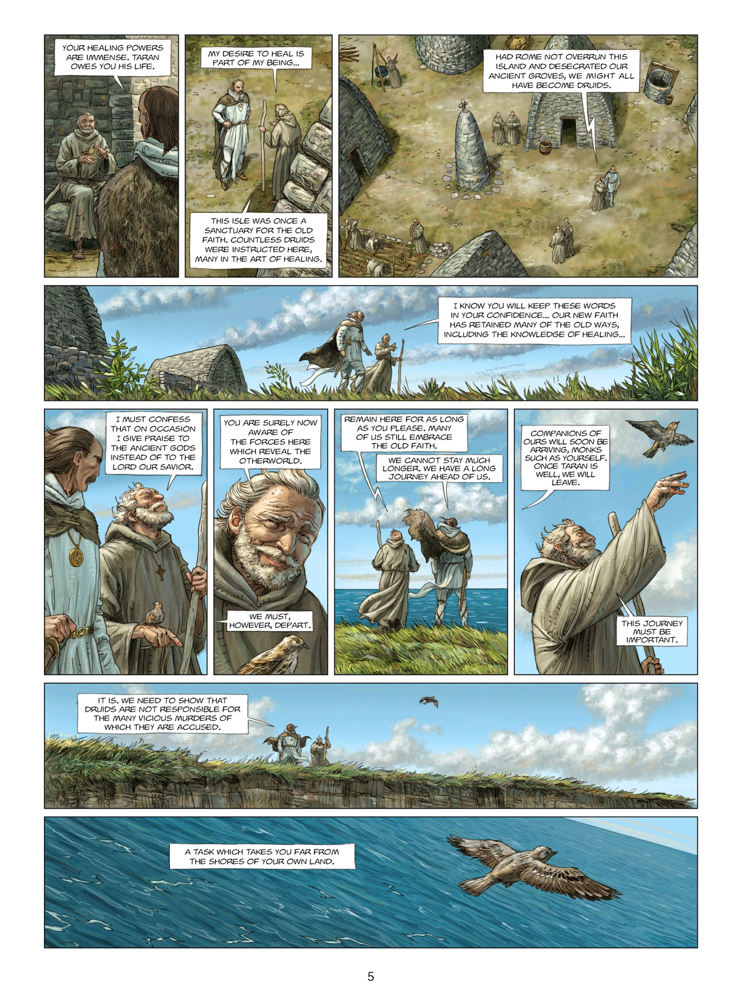 Read online Druids comic -  Issue #5 - 5
