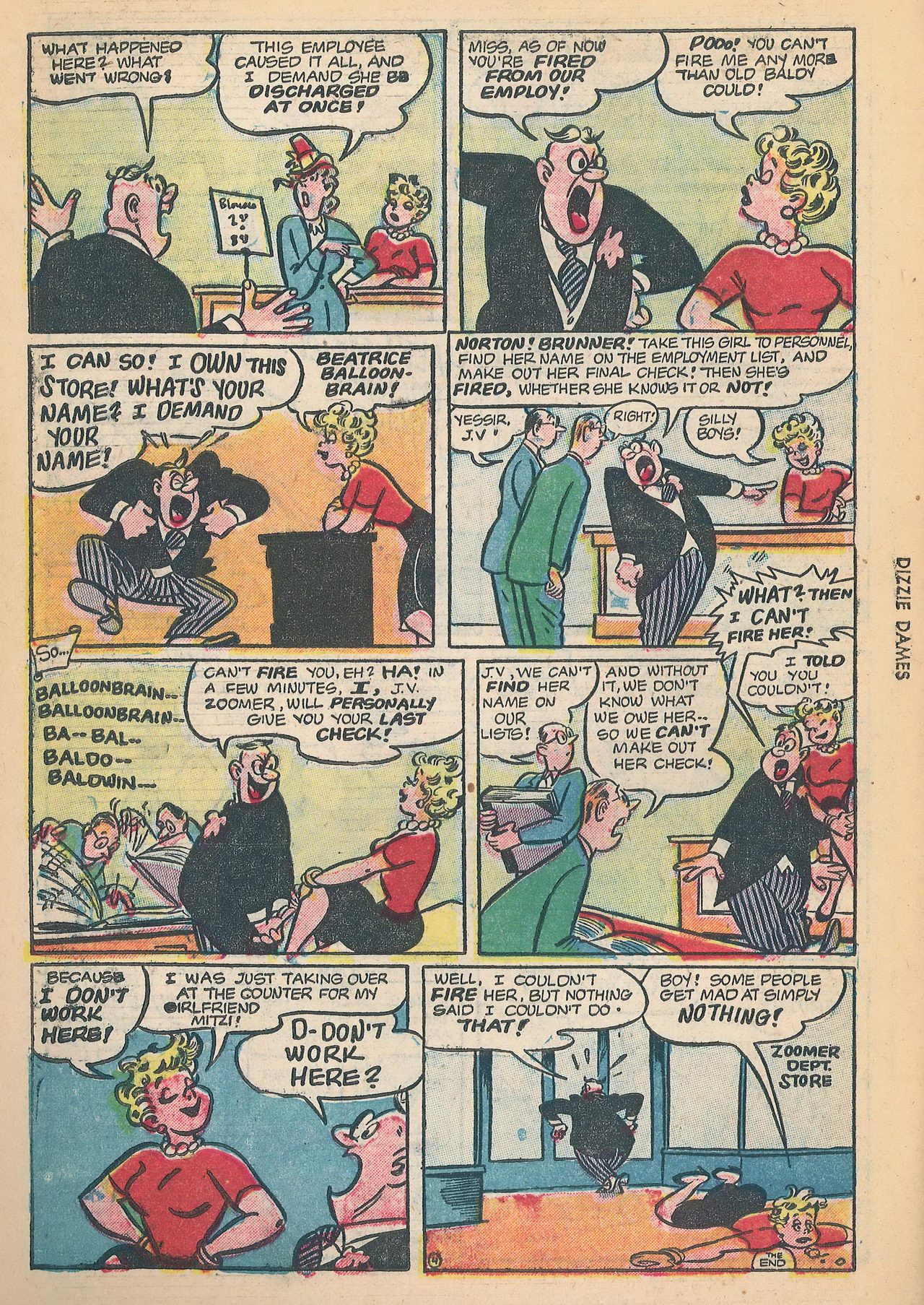 Read online Dizzy Dames comic -  Issue #4 - 34