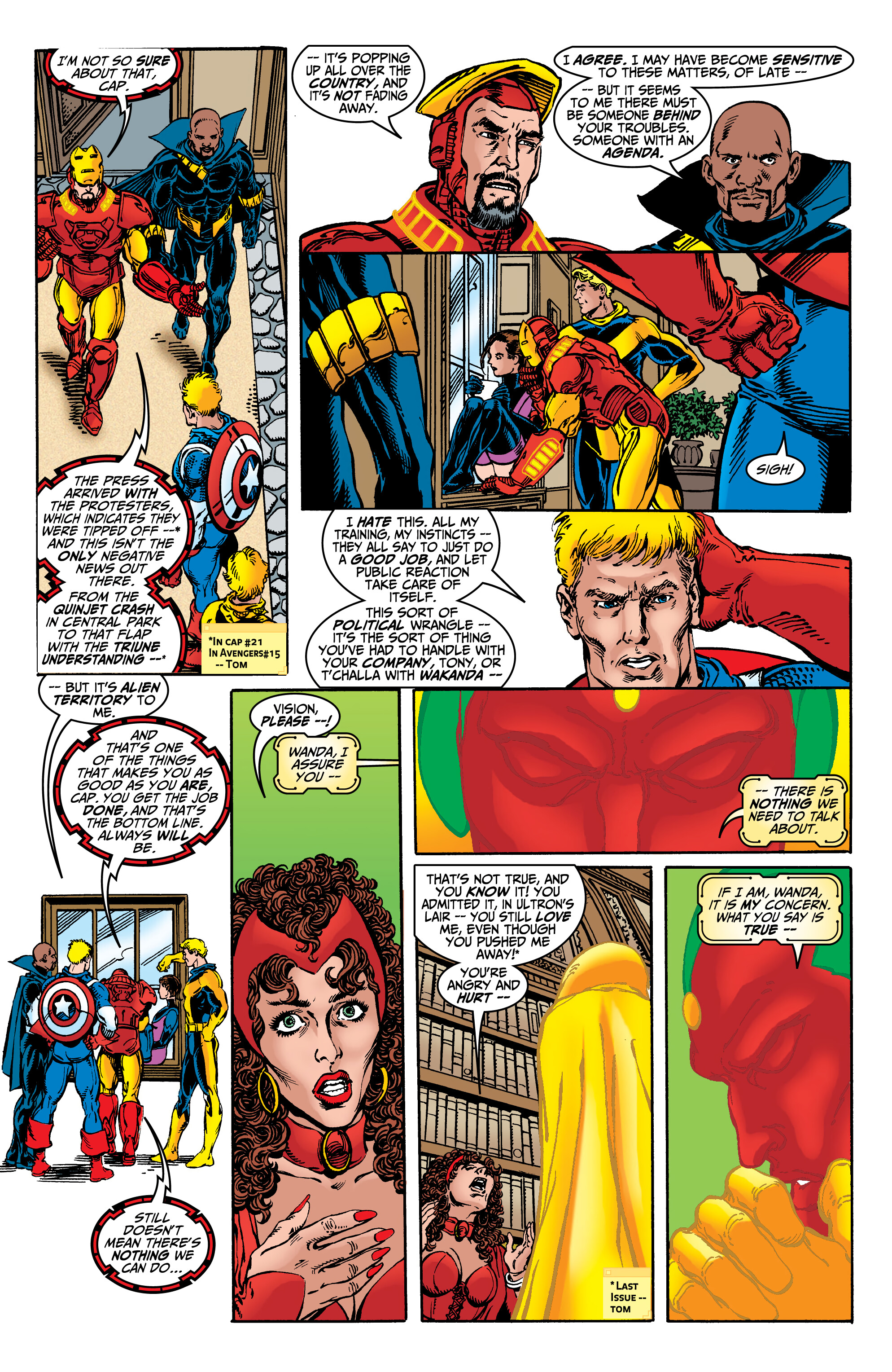 Read online Avengers By Kurt Busiek & George Perez Omnibus comic -  Issue # TPB (Part 11) - 1