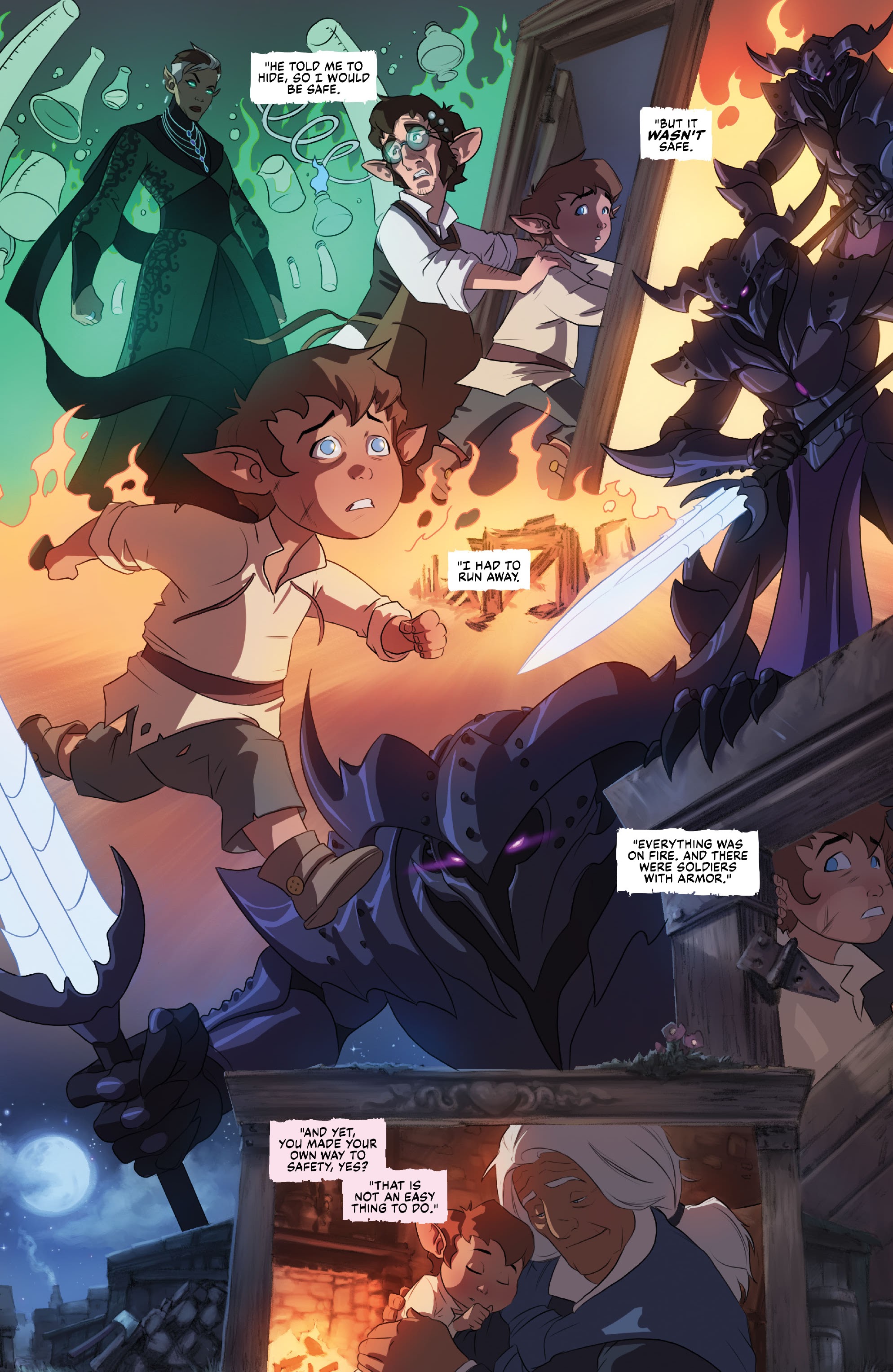 Read online Free Comic Book Day 2021 comic -  Issue # Critical Role - The Witcher - 8