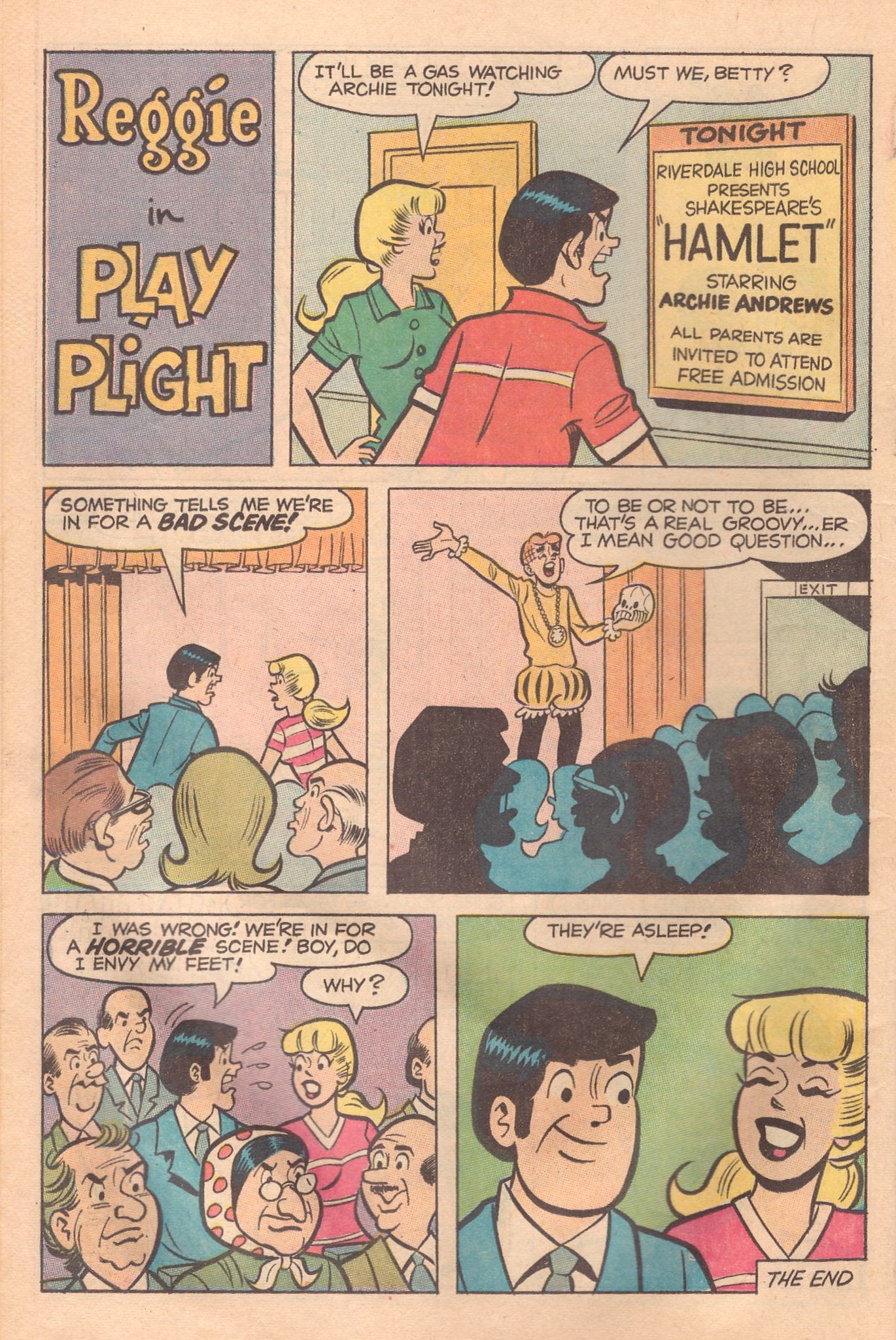 Read online Reggie's Wise Guy Jokes comic -  Issue #10 - 10