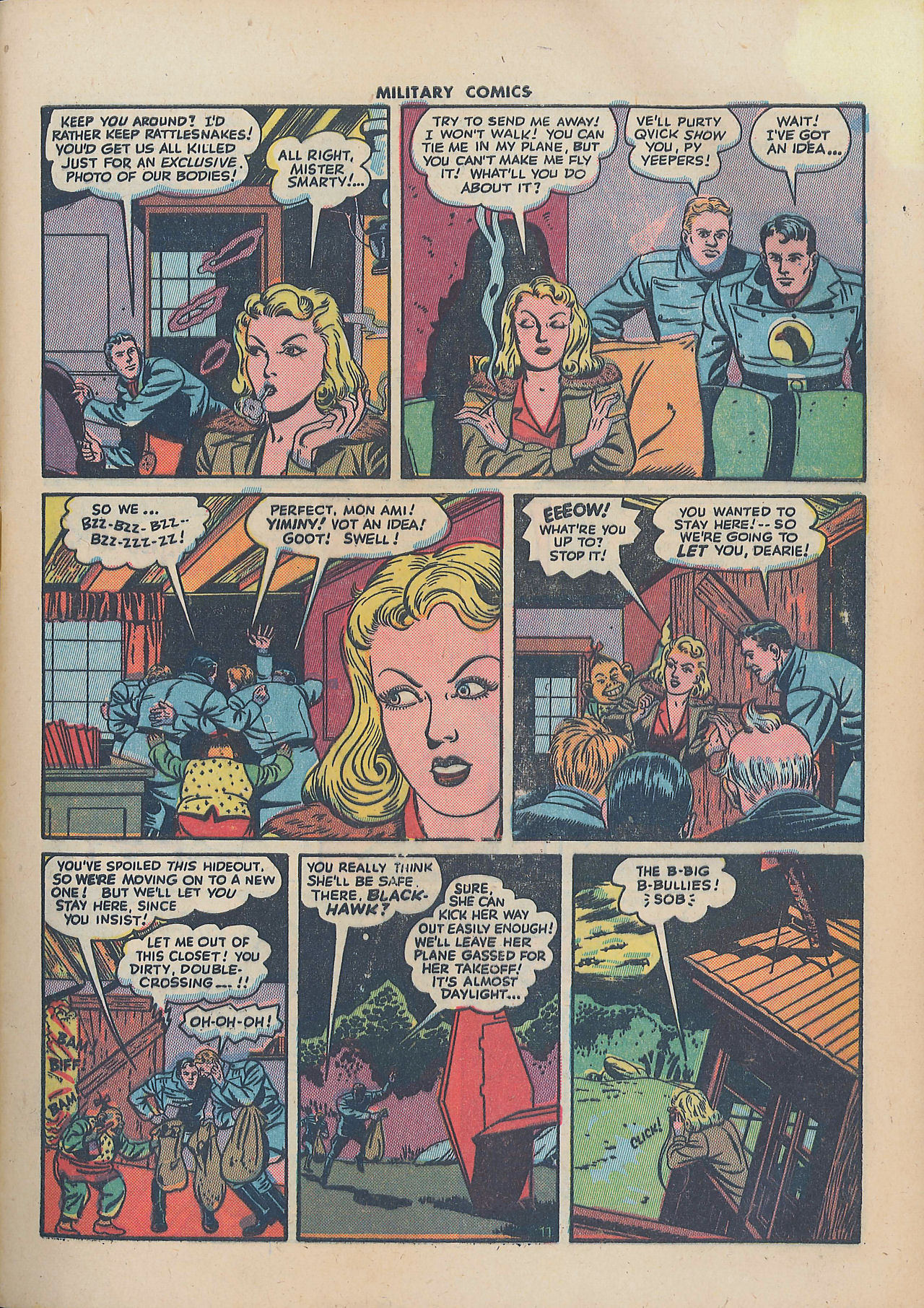 Read online Military Comics comic -  Issue #34 - 13