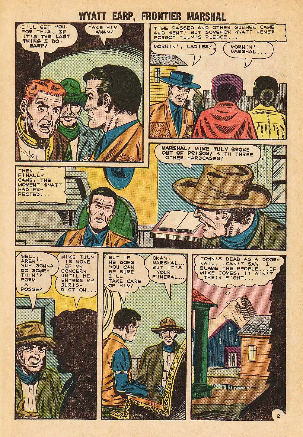 Read online Wyatt Earp Frontier Marshal comic -  Issue #58 - 10