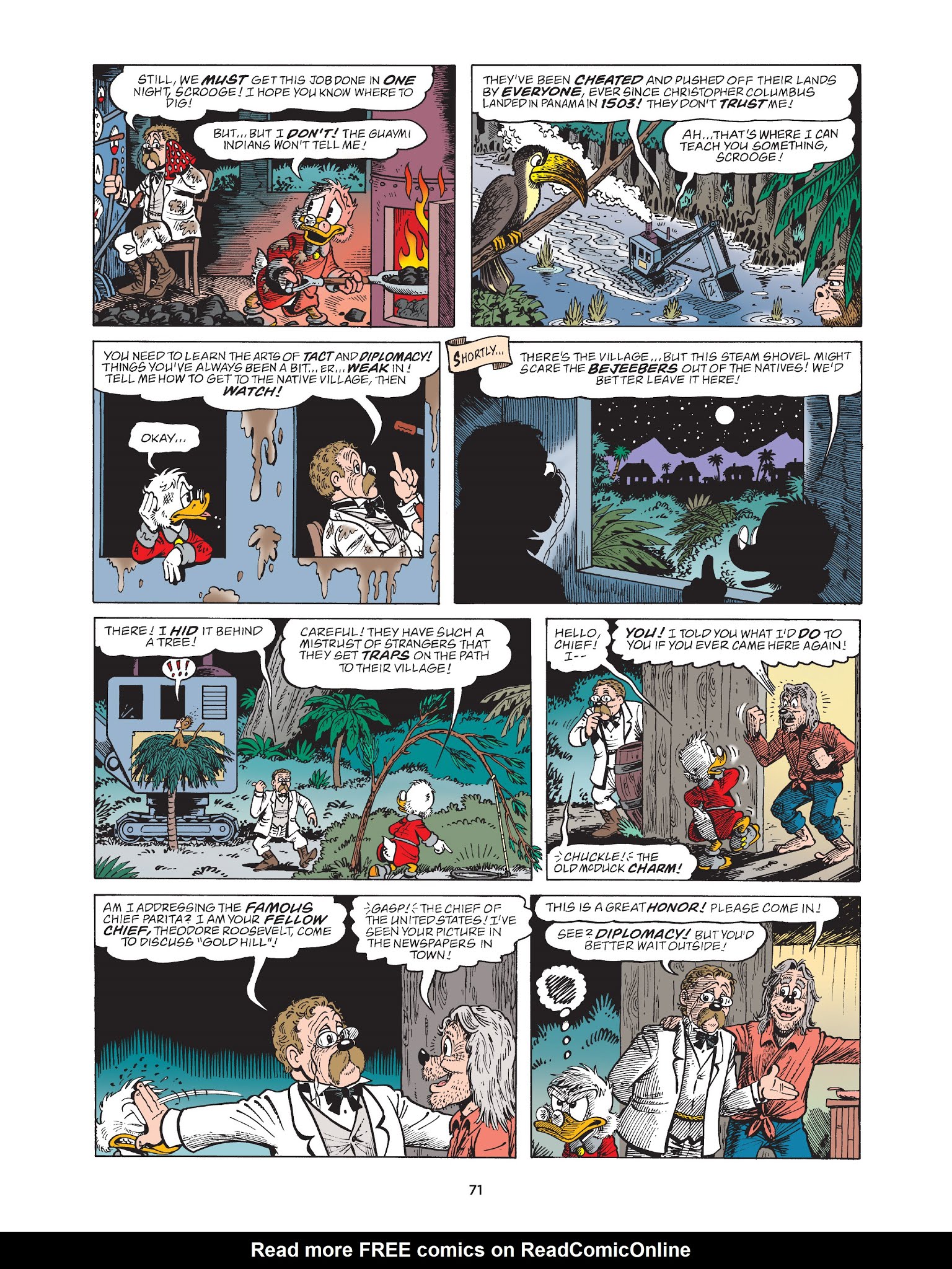 Read online Walt Disney Uncle Scrooge and Donald Duck: The Don Rosa Library comic -  Issue # TPB 9 (Part 1) - 72