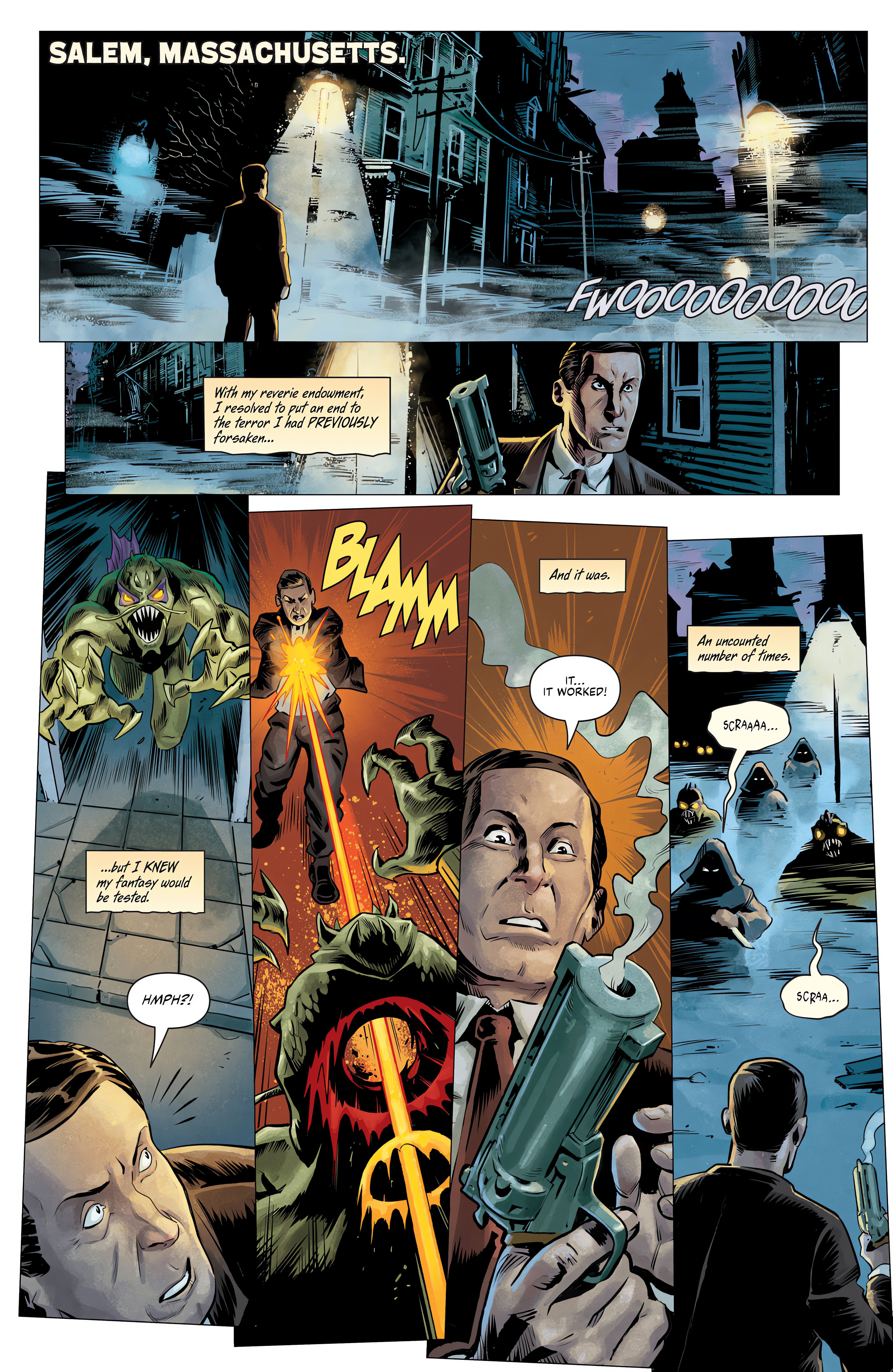 Read online Lovecraft: The Call of Cthulhu comic -  Issue # Full - 25