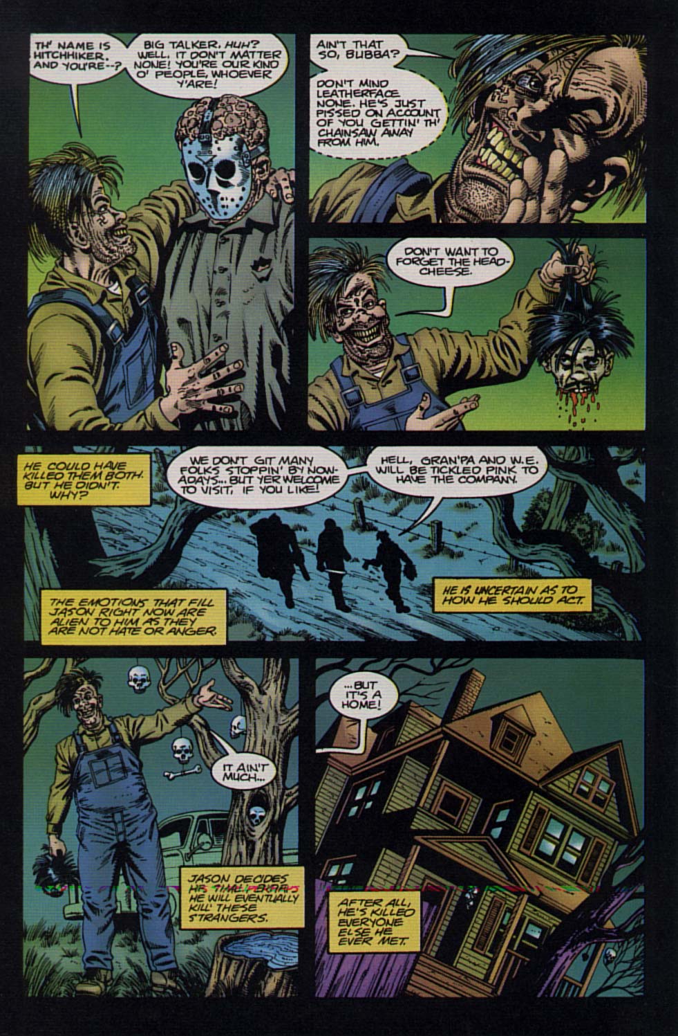 Read online Jason vs Leatherface comic -  Issue #1 - 24