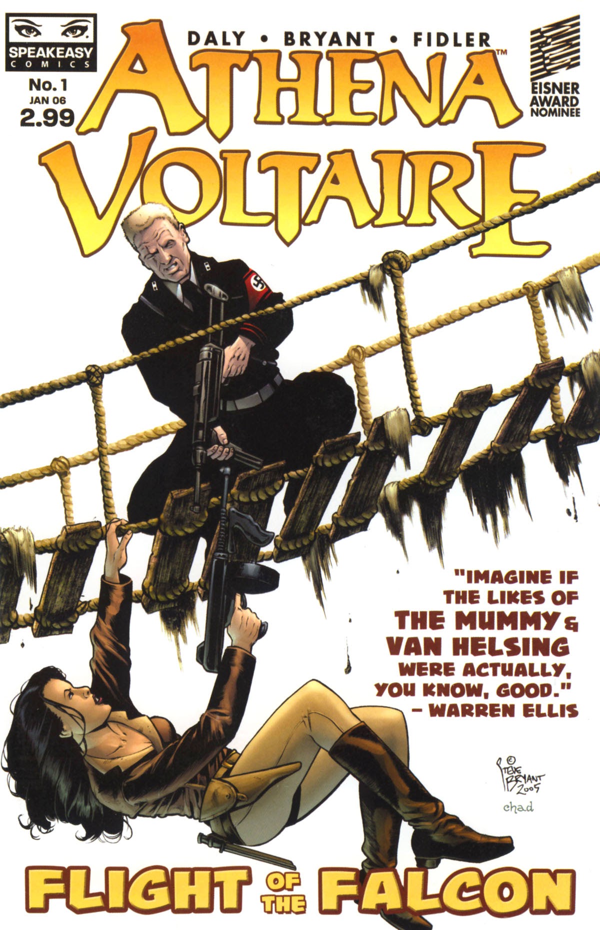 Read online Athena Voltaire Flight of the Falcon comic -  Issue #1 - 1
