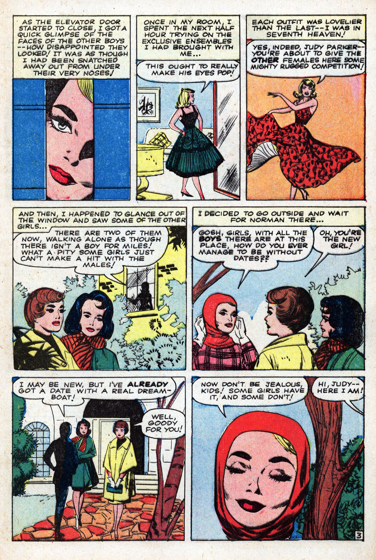 Read online Teen-Age Romance comic -  Issue #85 - 5