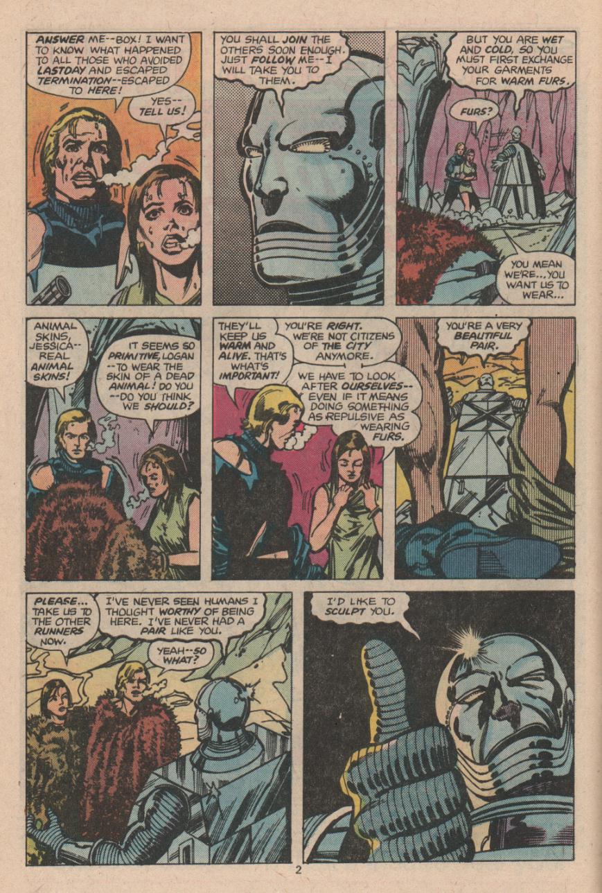 Read online Logan's Run comic -  Issue #4 - 3