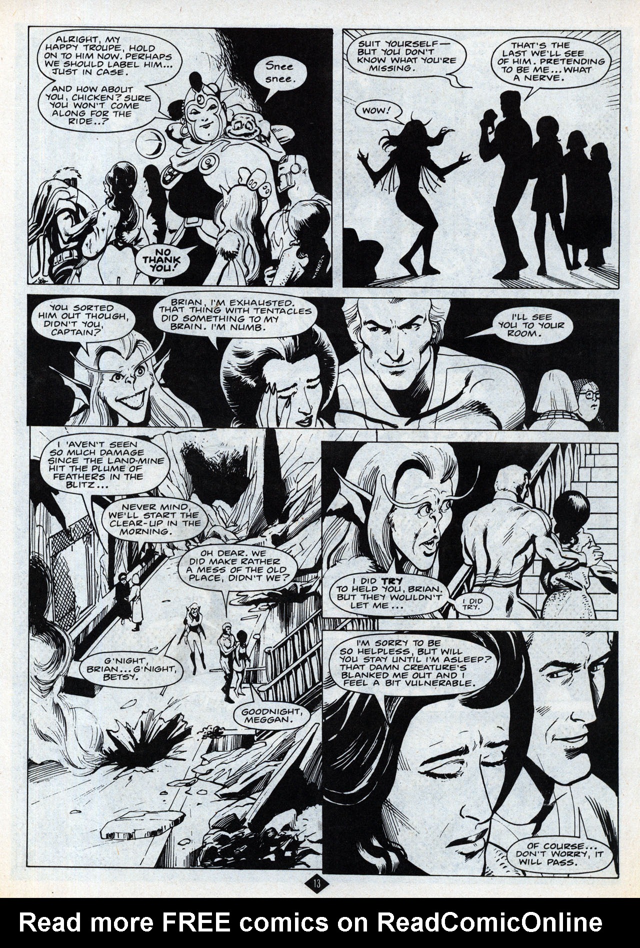 Read online Captain Britain (1985) comic -  Issue #5 - 13