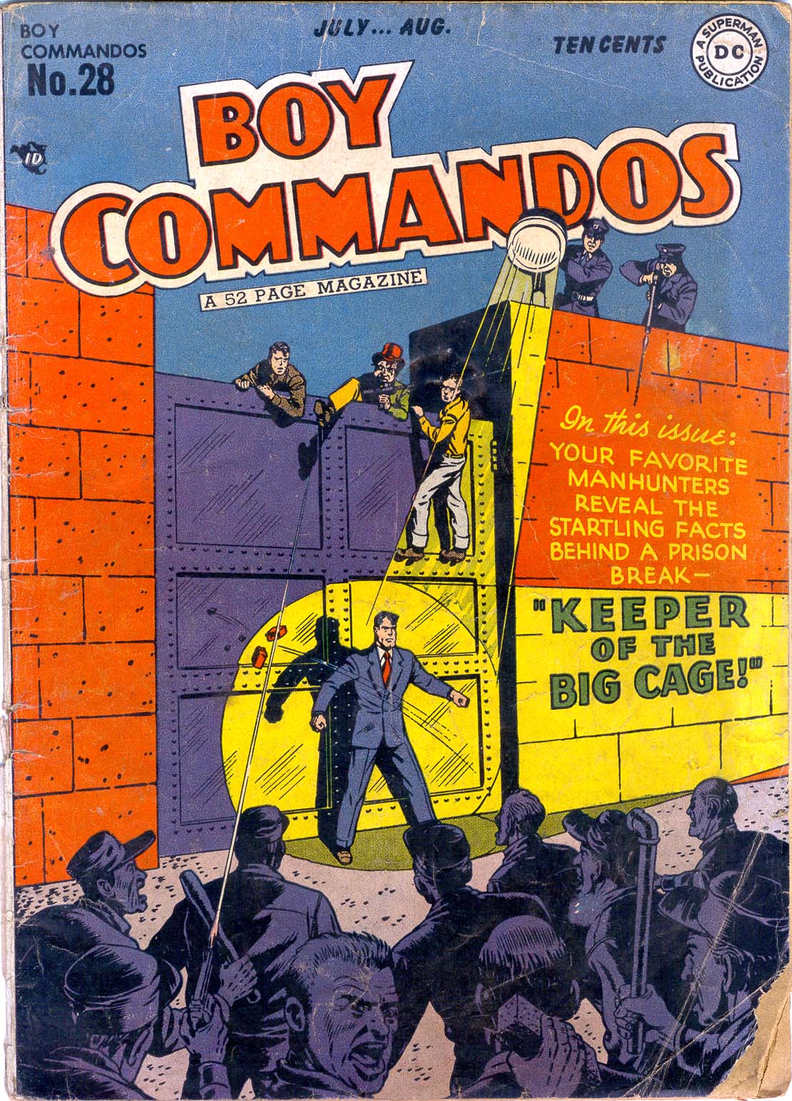 Read online Boy Commandos comic -  Issue #28 - 1