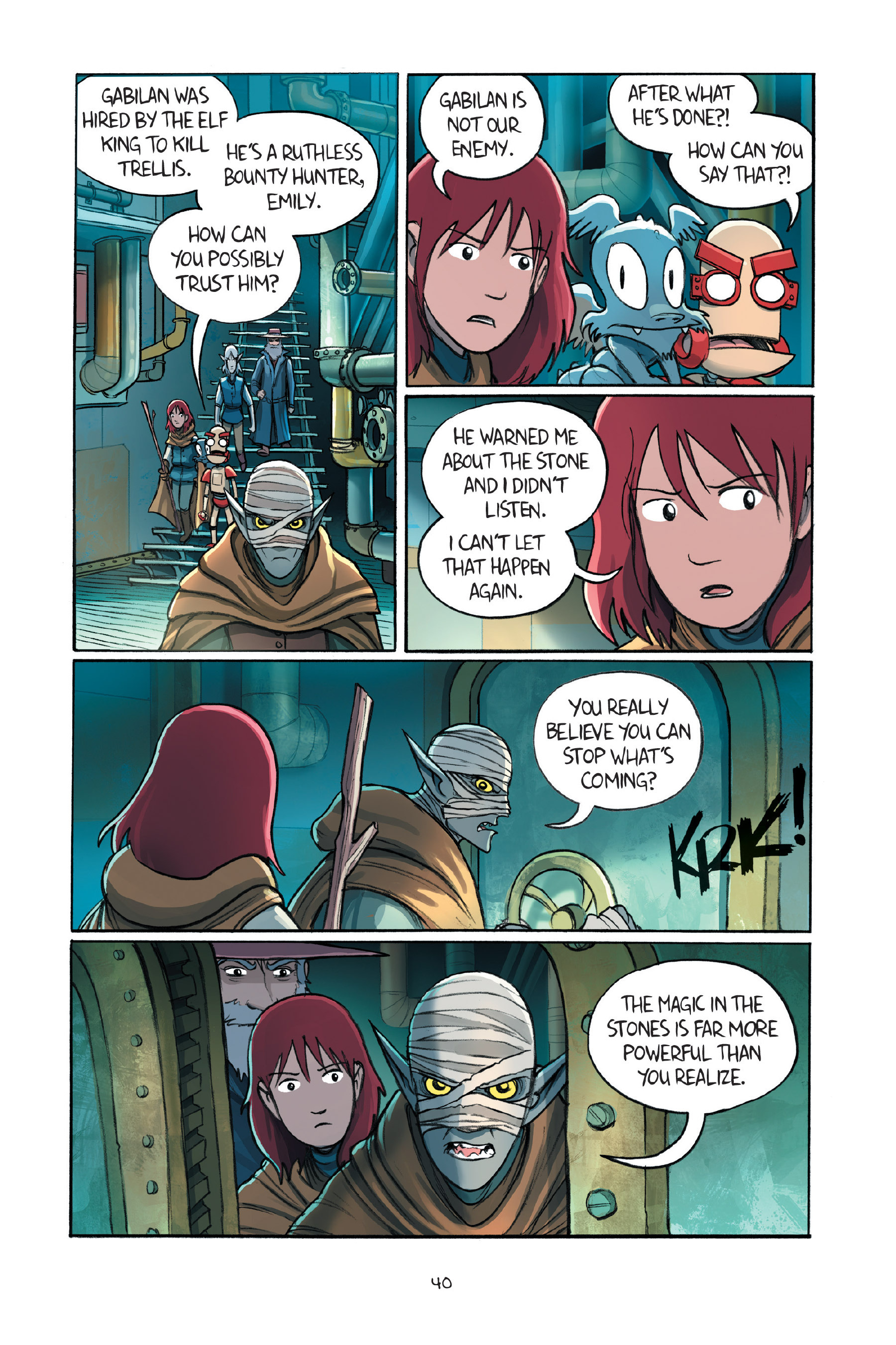 Read online Amulet comic -  Issue #7 - 43