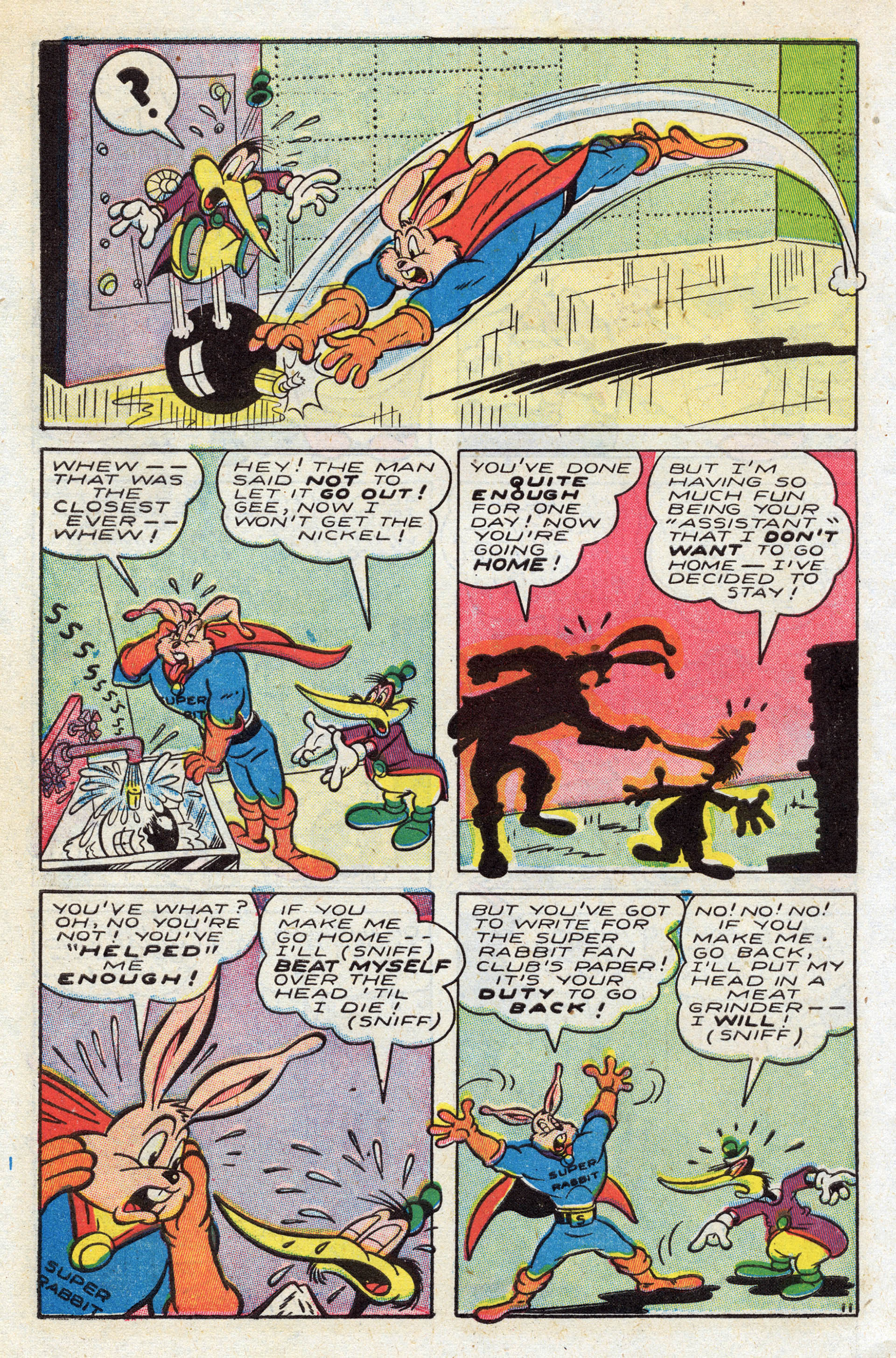 Read online Super Rabbit comic -  Issue #8 - 46