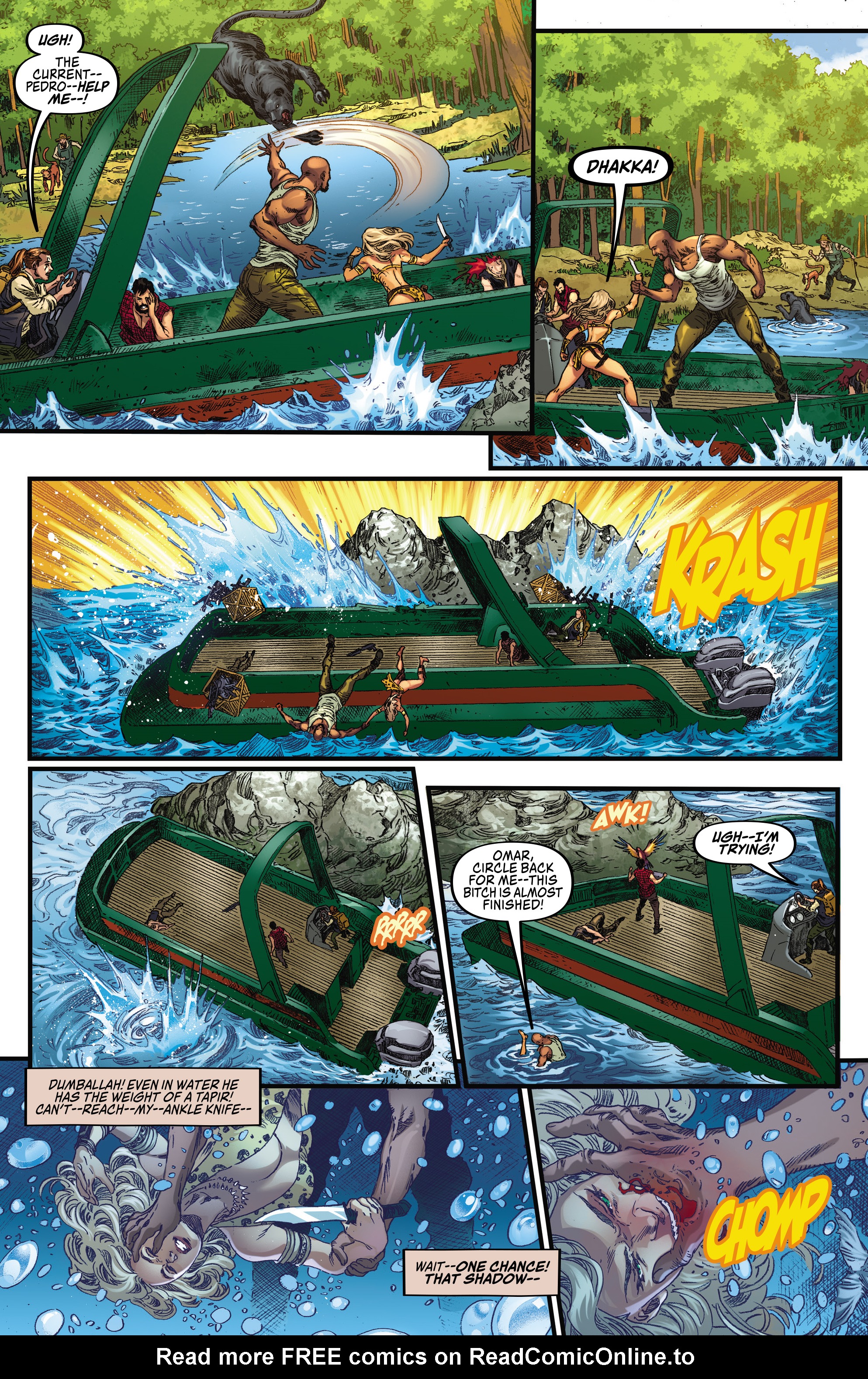 Read online Sheena Queen of the Jungle: Fatal Exams comic -  Issue #3 - 9