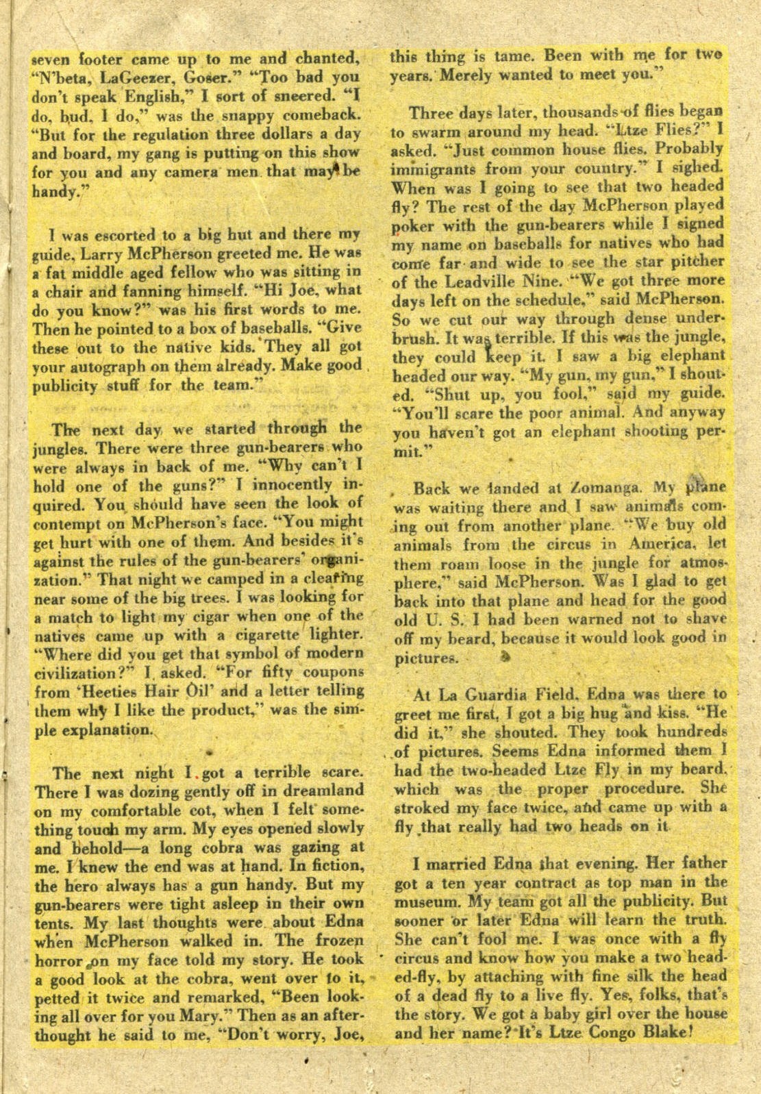 Read online Rulah - Jungle Goddess comic -  Issue #25 - 21