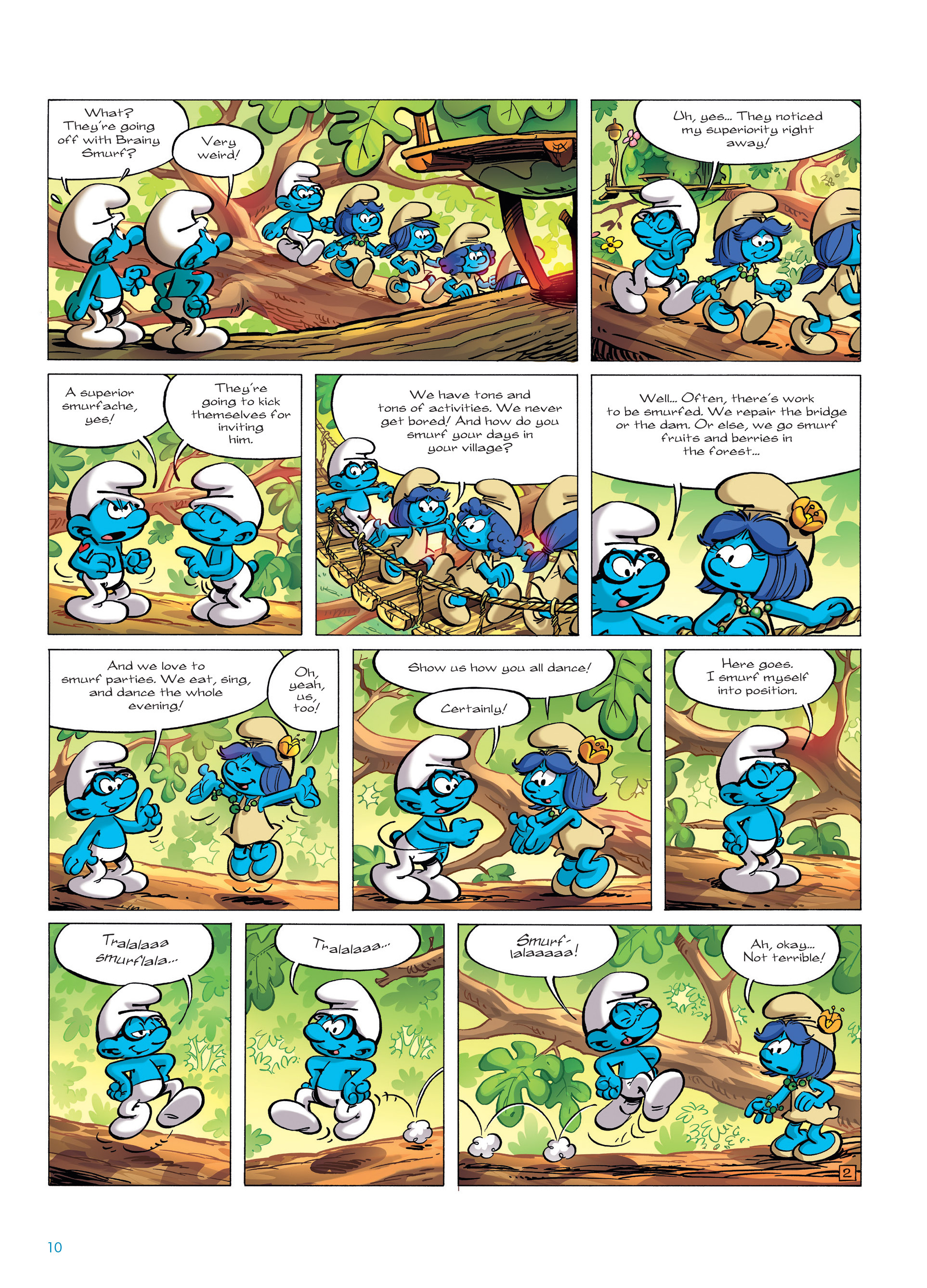 Read online Smurfs: The Village Behind The Wall comic -  Issue #1 - 10
