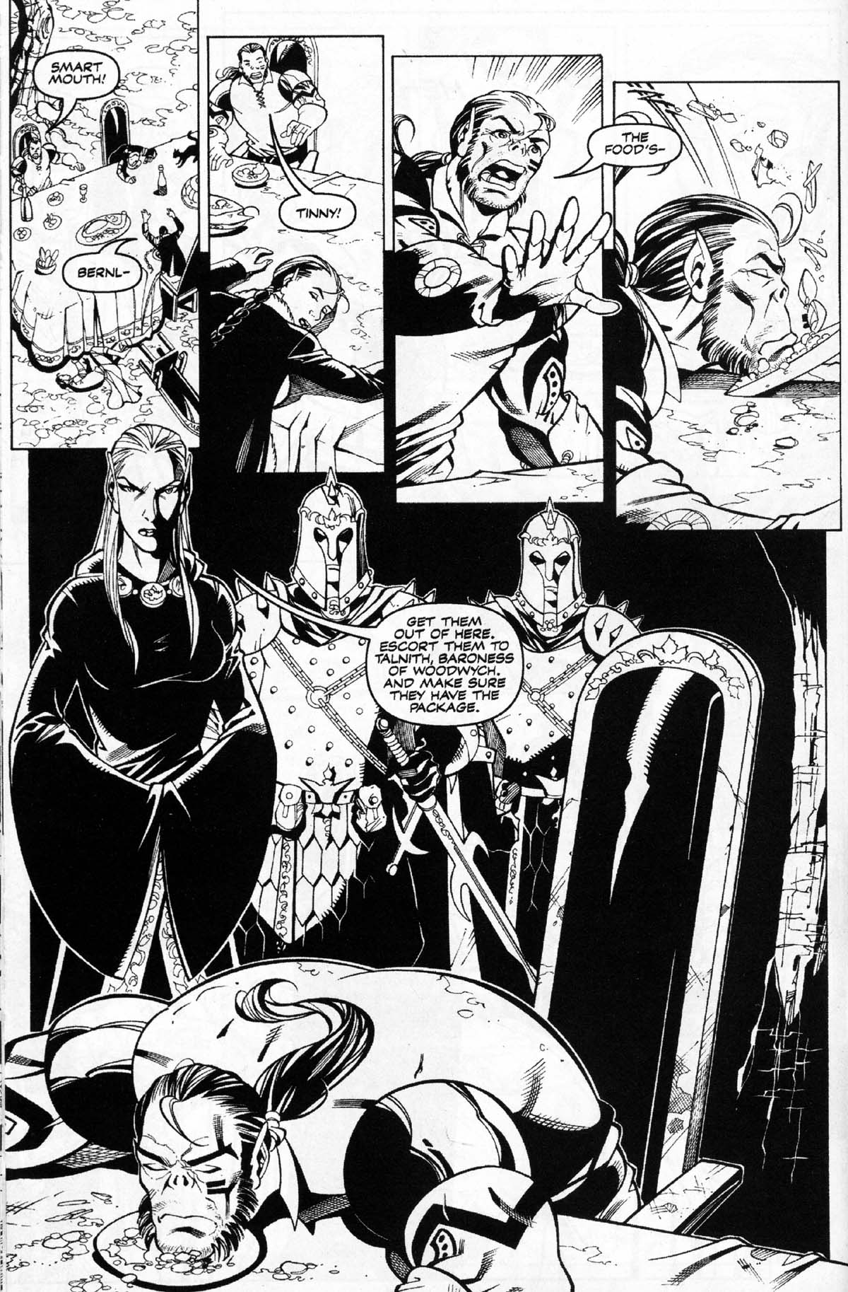 Read online Dungeons & Dragons: Black & White comic -  Issue #3 - 10
