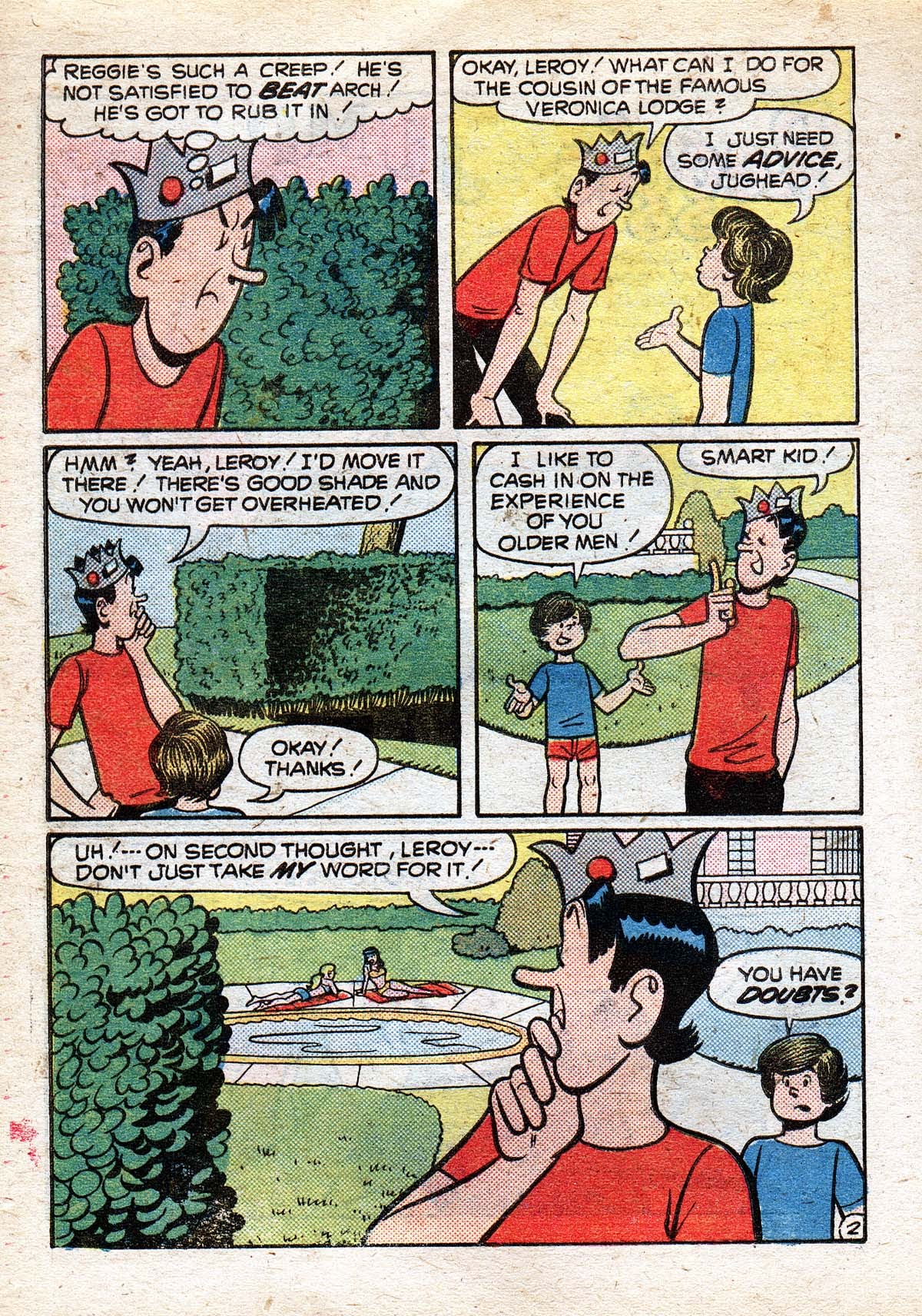 Read online Archie Digest Magazine comic -  Issue #32 - 133