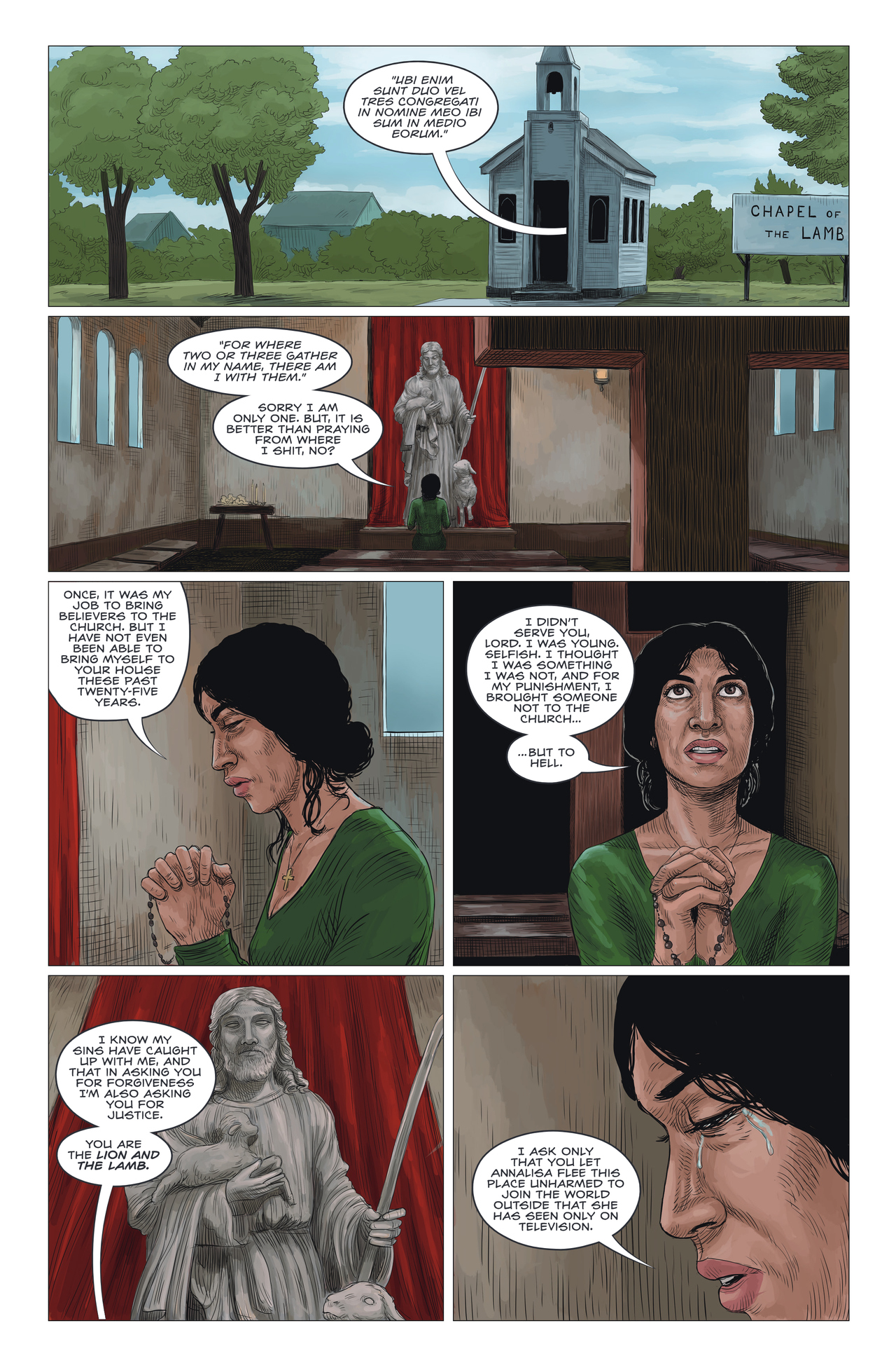 Read online Sacred Lamb comic -  Issue # TPB (Part 2) - 13