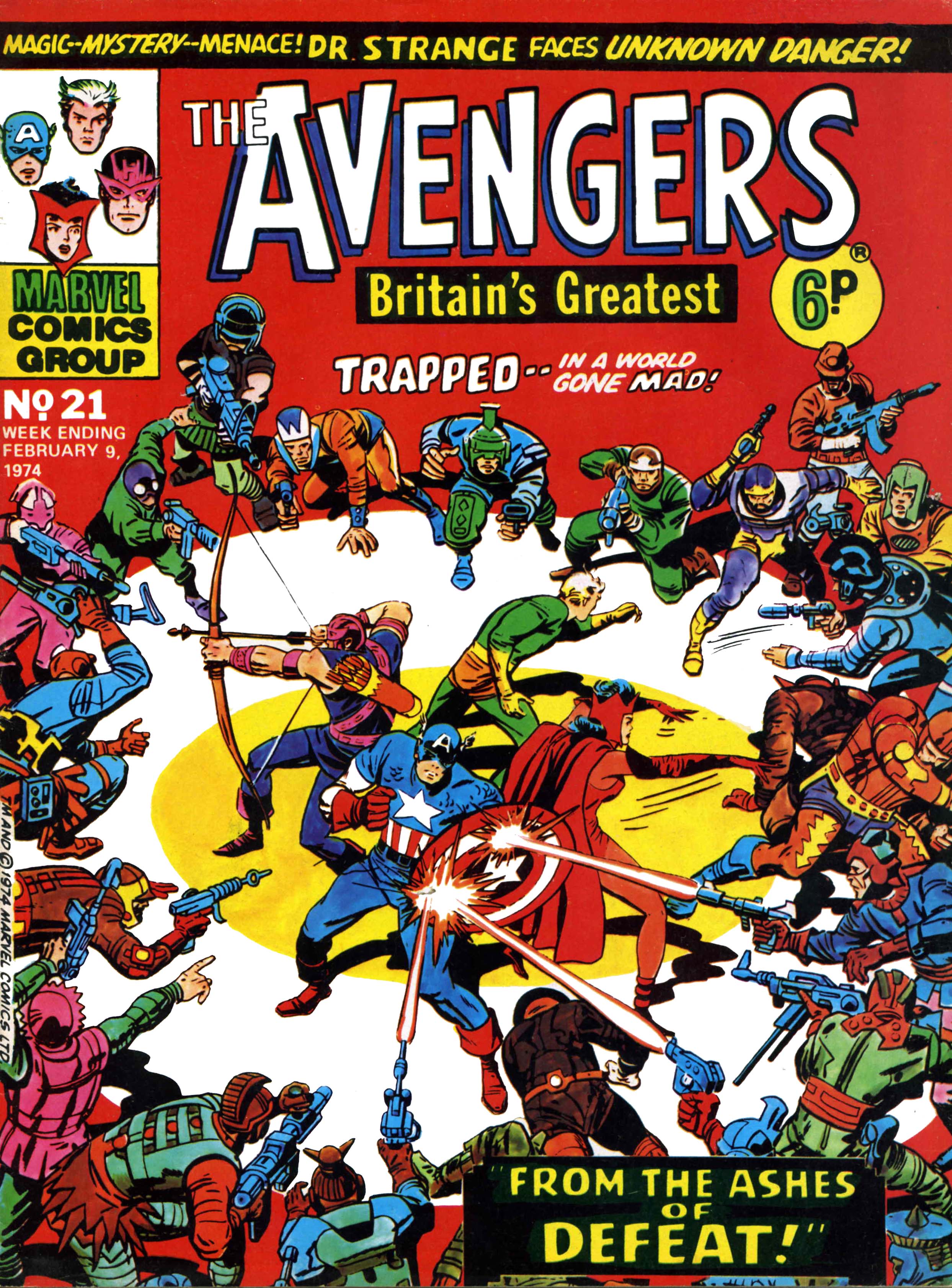 Read online The Avengers (1973) comic -  Issue #21 - 1