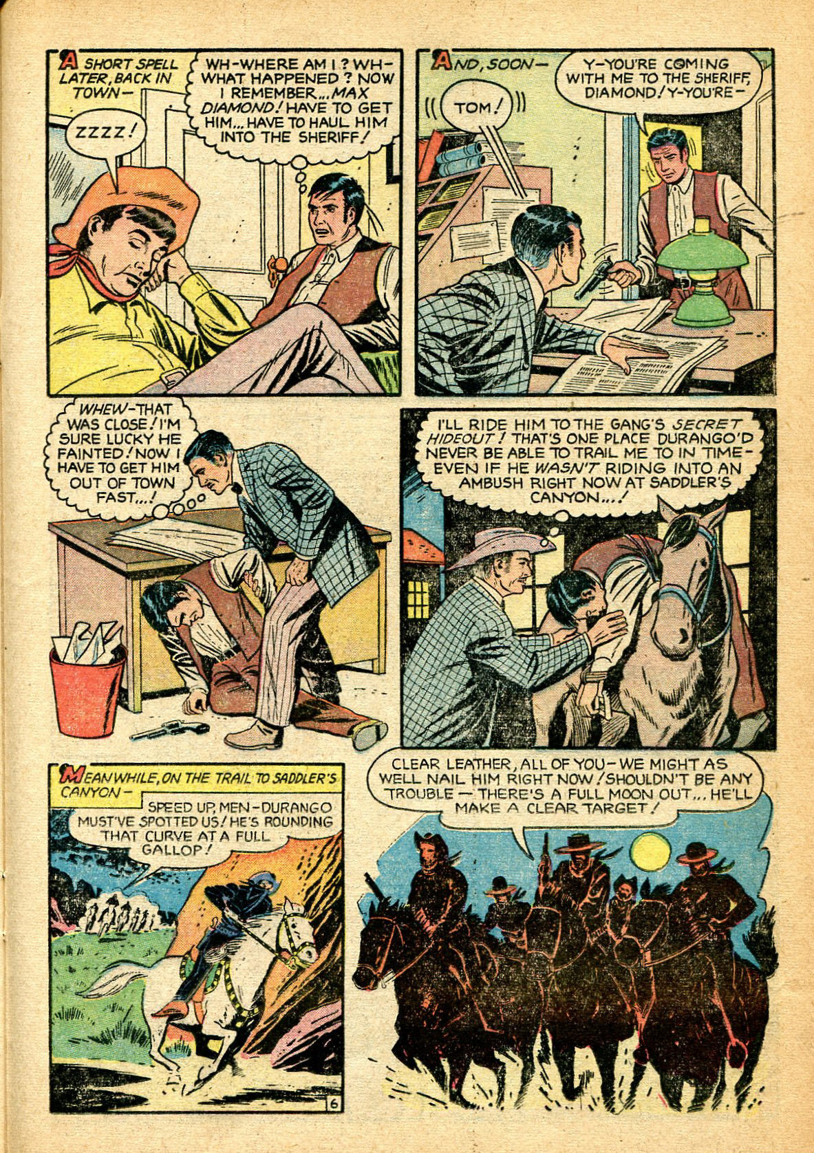 Read online Charles Starrett as The Durango Kid comic -  Issue #39 - 25