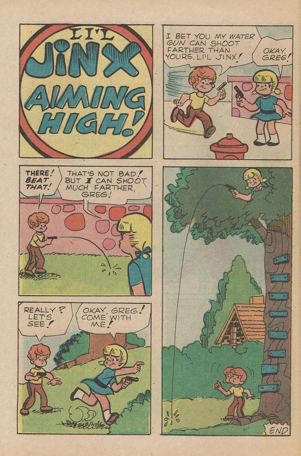 Read online Jughead's Jokes comic -  Issue #31 - 35