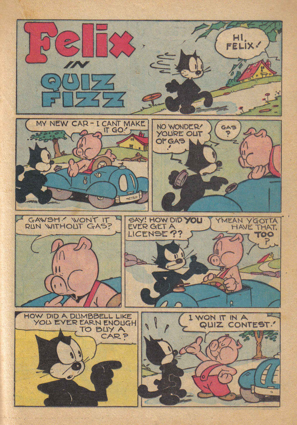 Read online Felix the Cat (1948) comic -  Issue #5 - 31