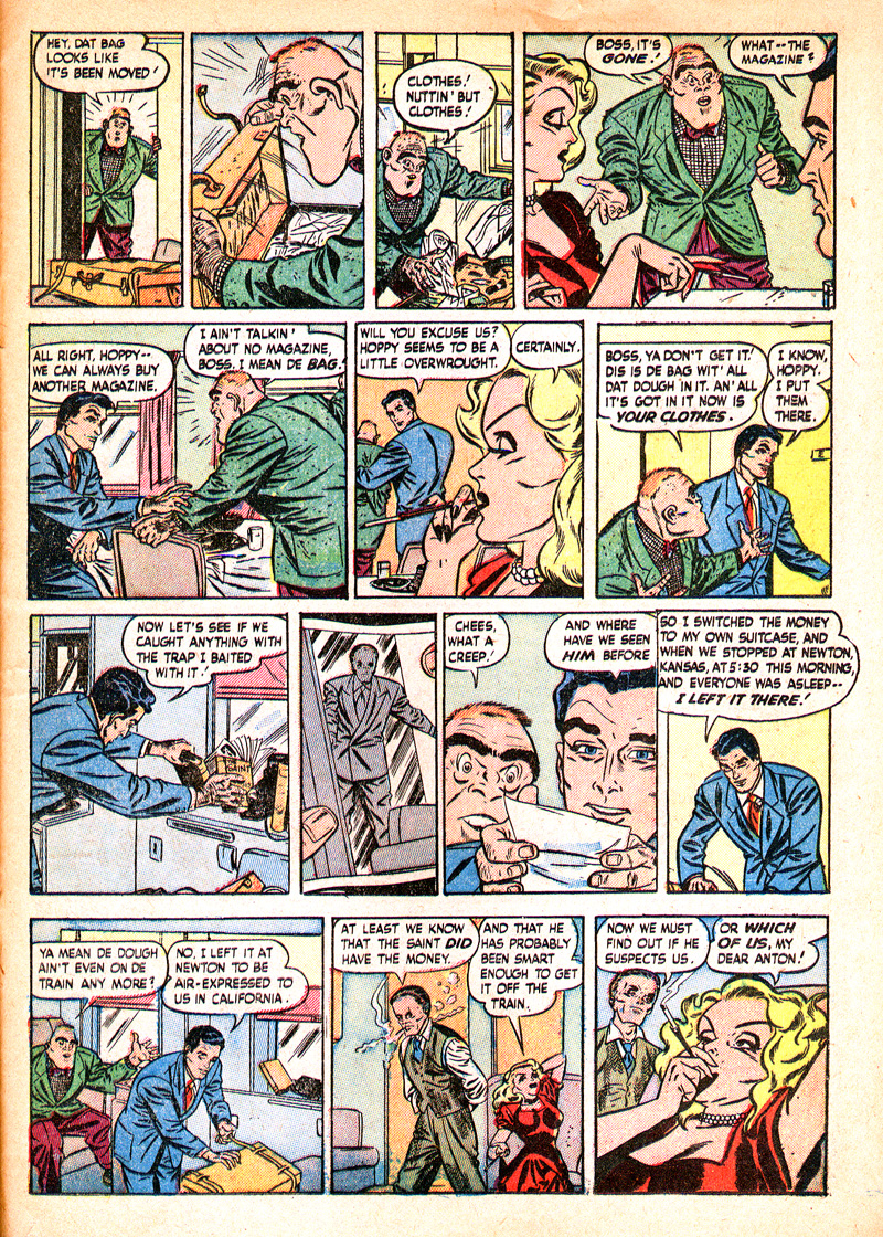 Read online The Saint (1947) comic -  Issue #9 - 20