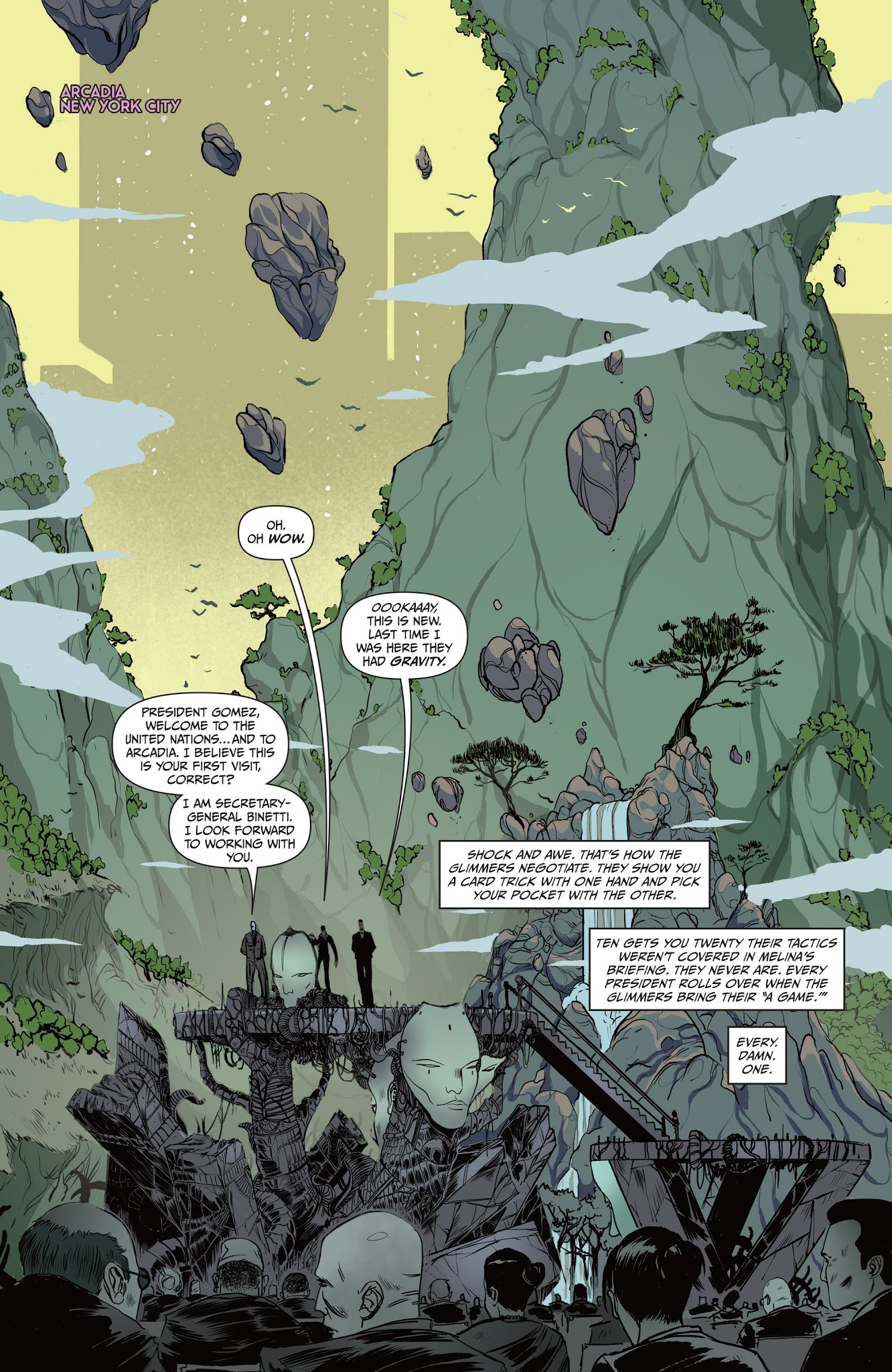 Read online Arcadia comic -  Issue #1 - 17