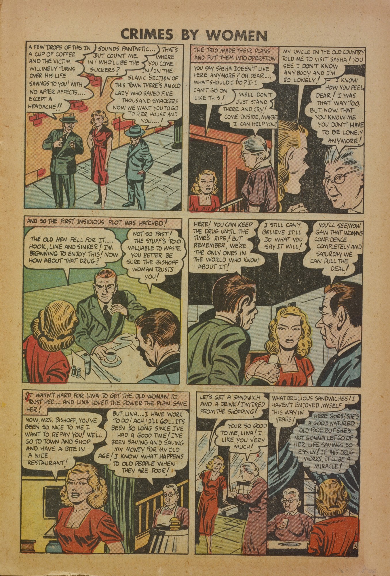 Read online Crimes By Women comic -  Issue #14 - 15