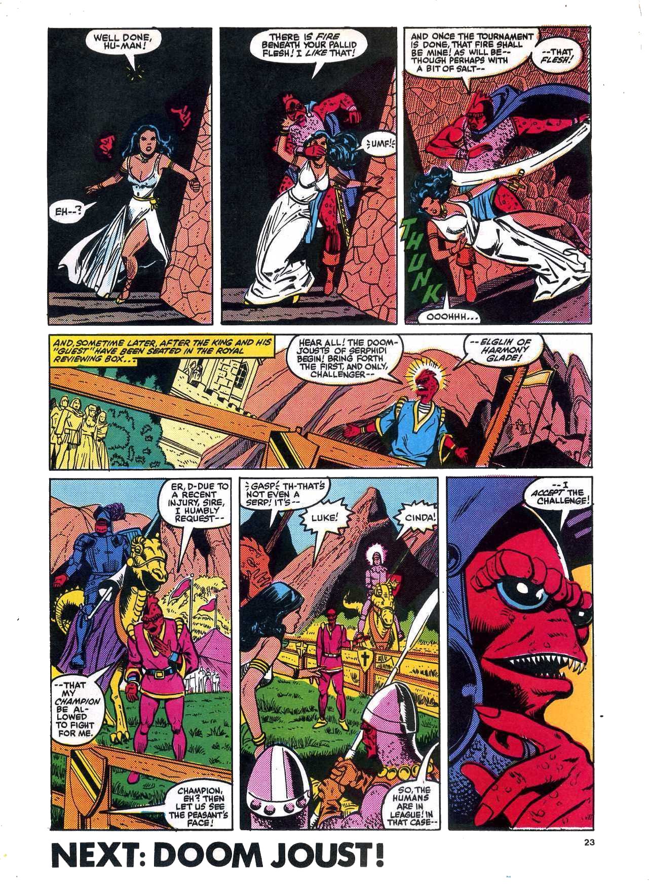 Read online Return of the Jedi comic -  Issue #126 - 23