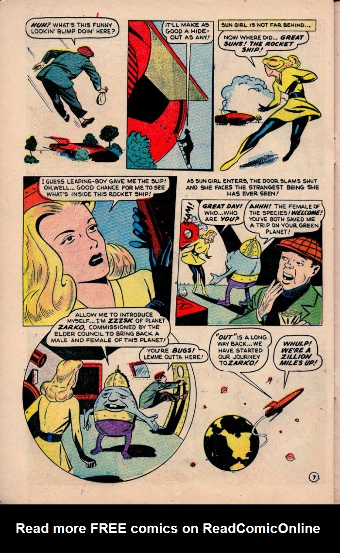 Read online Sun Girl comic -  Issue #3 - 24