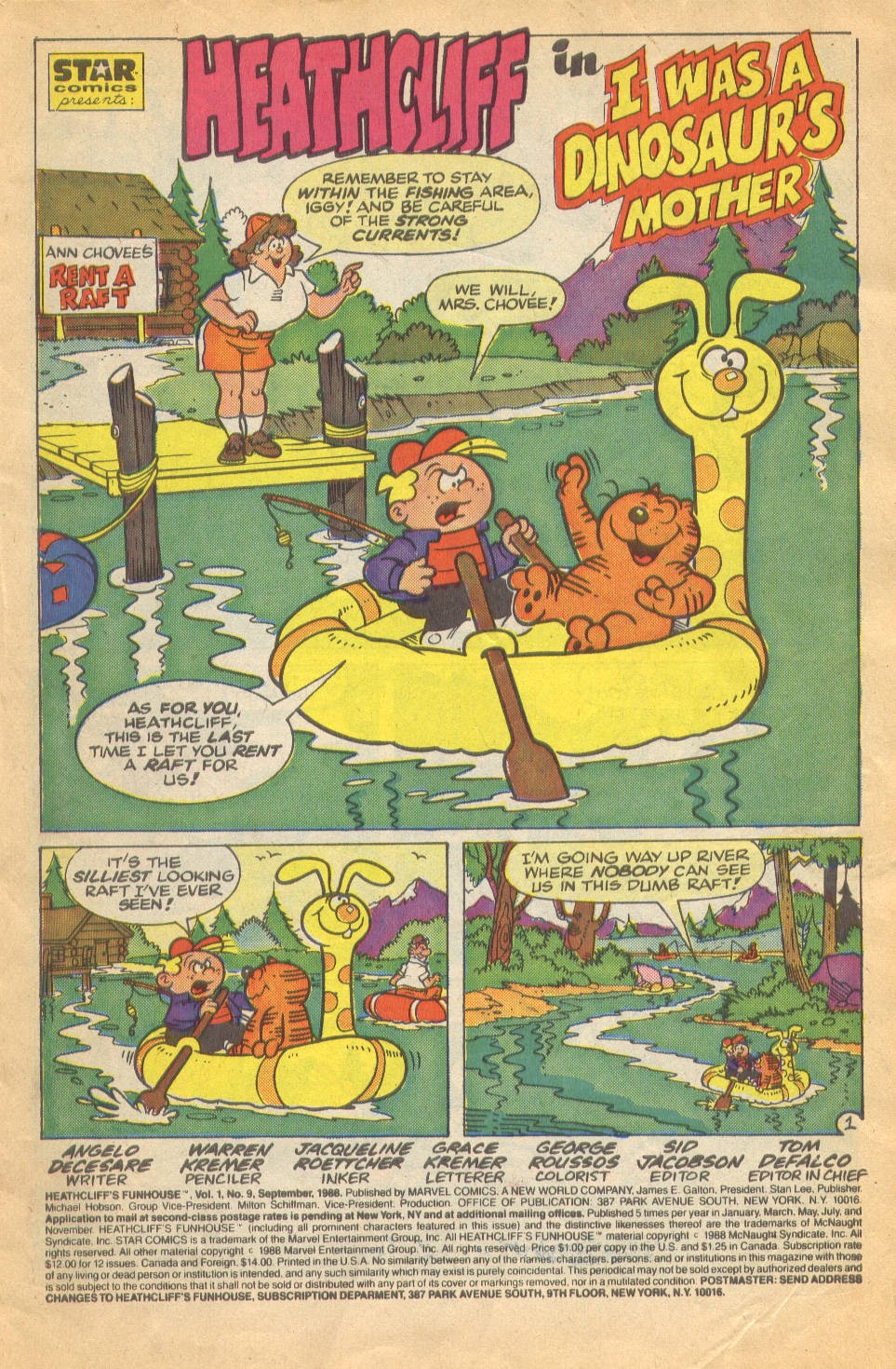 Read online Heathcliff's Funhouse comic -  Issue #9 - 2