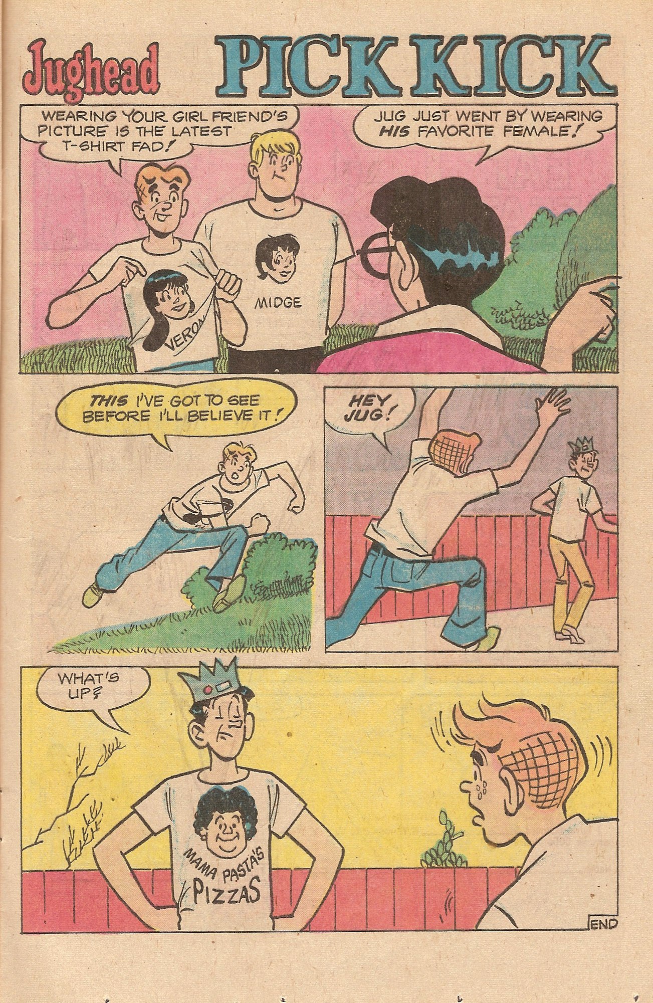 Read online Jughead's Jokes comic -  Issue #60 - 13