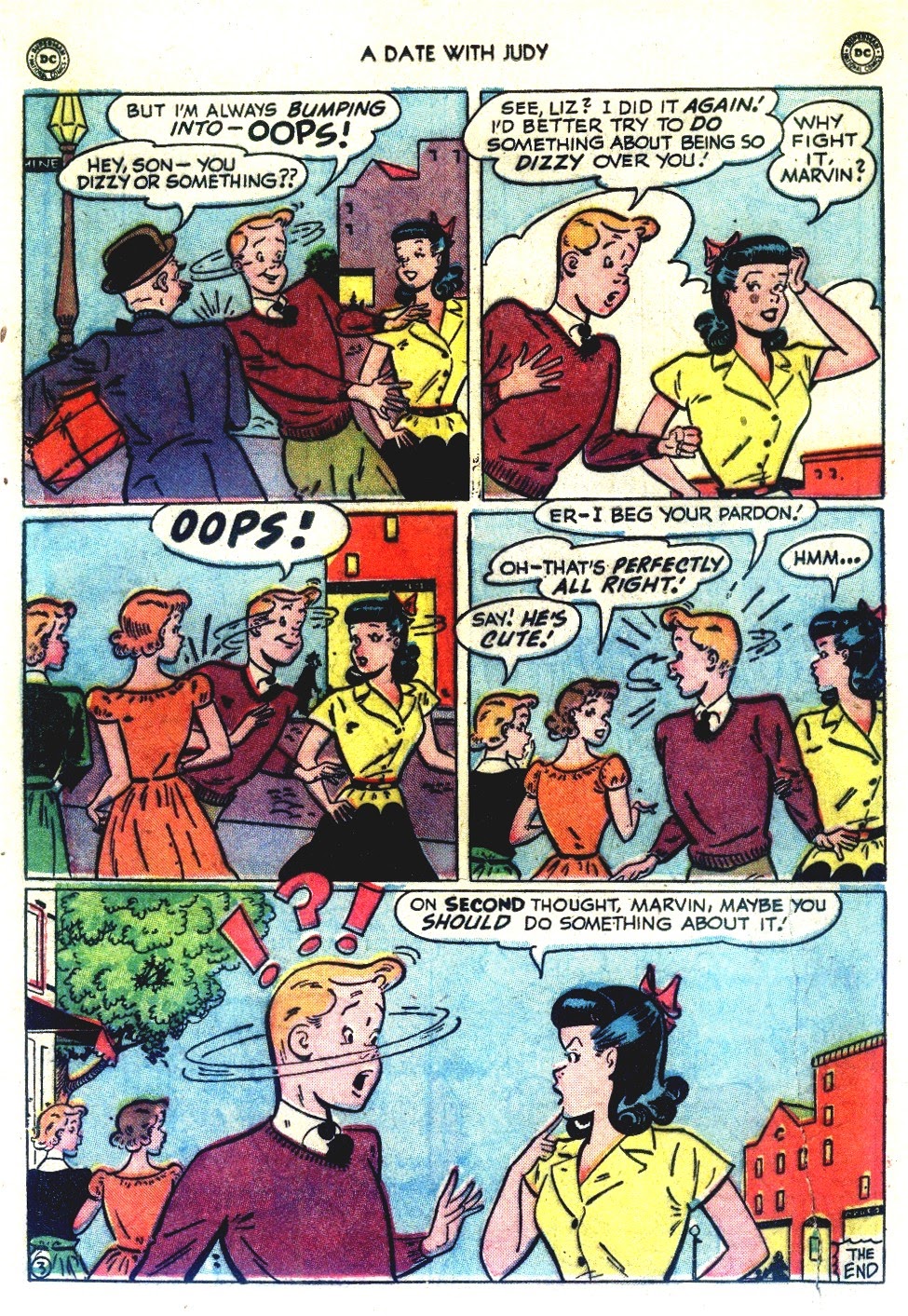 Read online A Date with Judy comic -  Issue #14 - 36